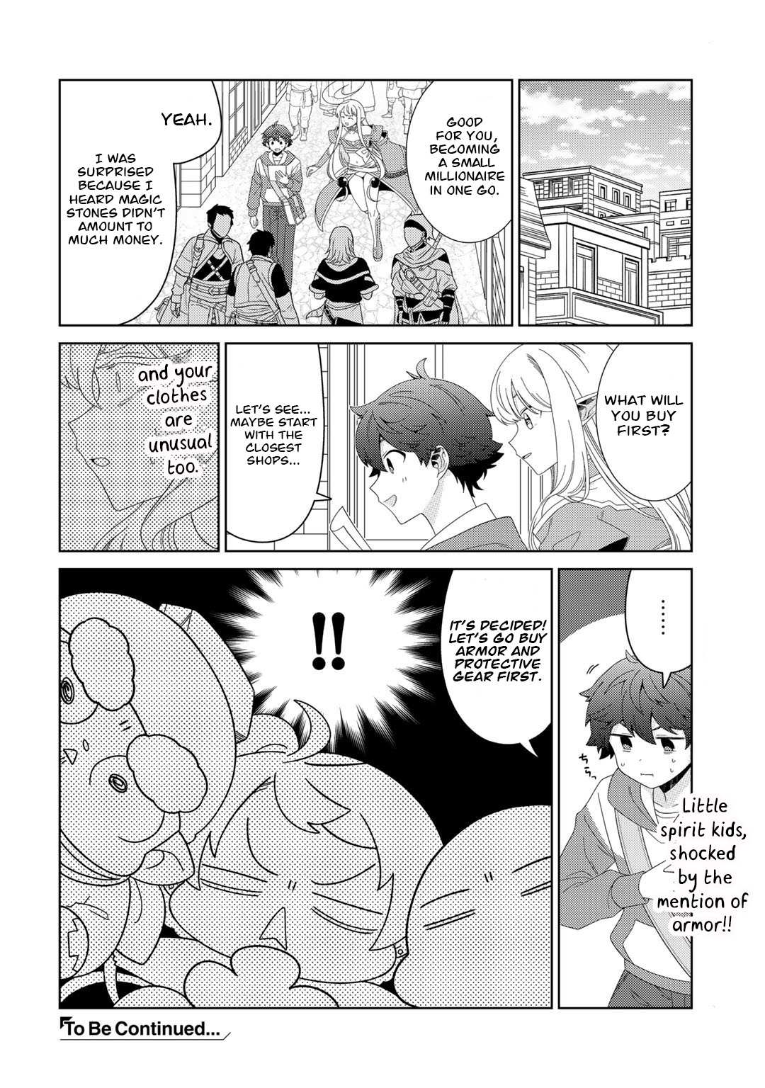 Seirei-tachi no Rakuen to Risou no Isekai Seikatsu Chapter 46 page 17 - 