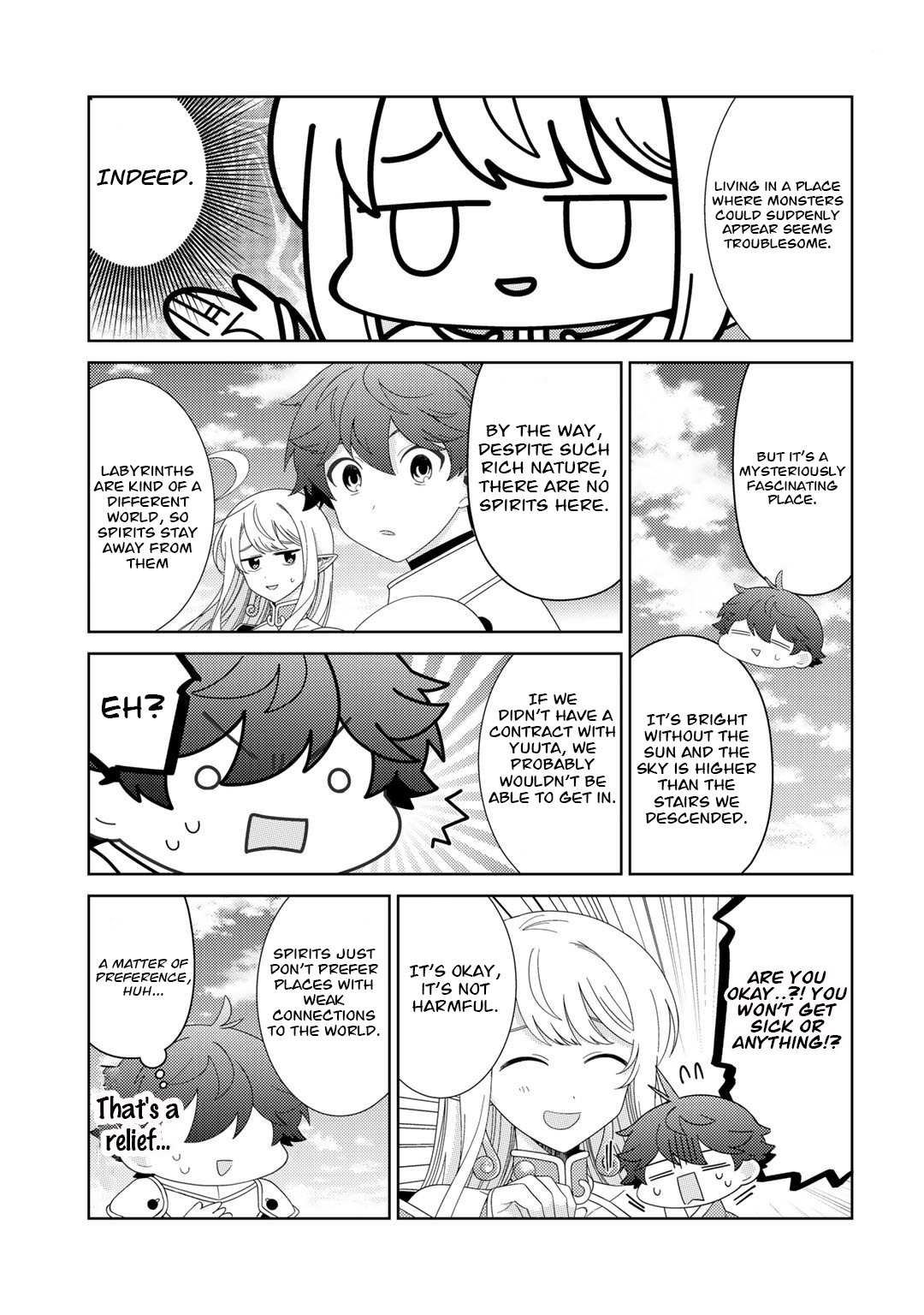 Seirei-tachi no Rakuen to Risou no Isekai Seikatsu Chapter 48 page 15 - 