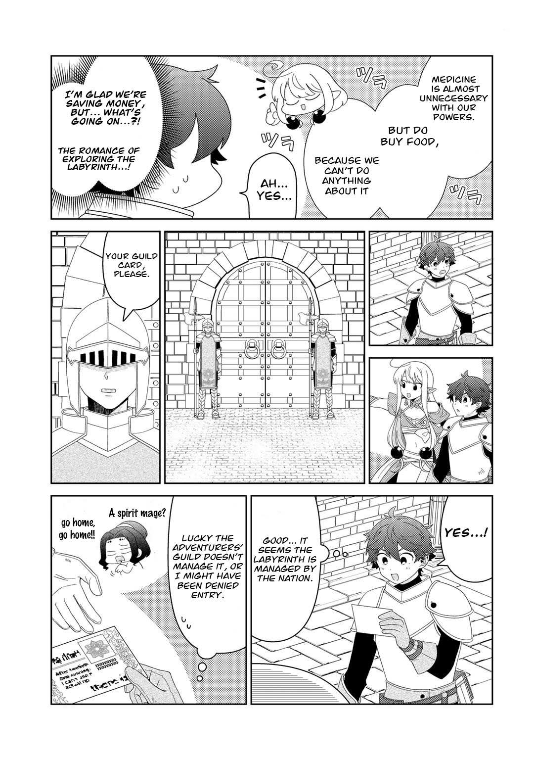 Seirei-tachi no Rakuen to Risou no Isekai Seikatsu Chapter 48 page 5 - 