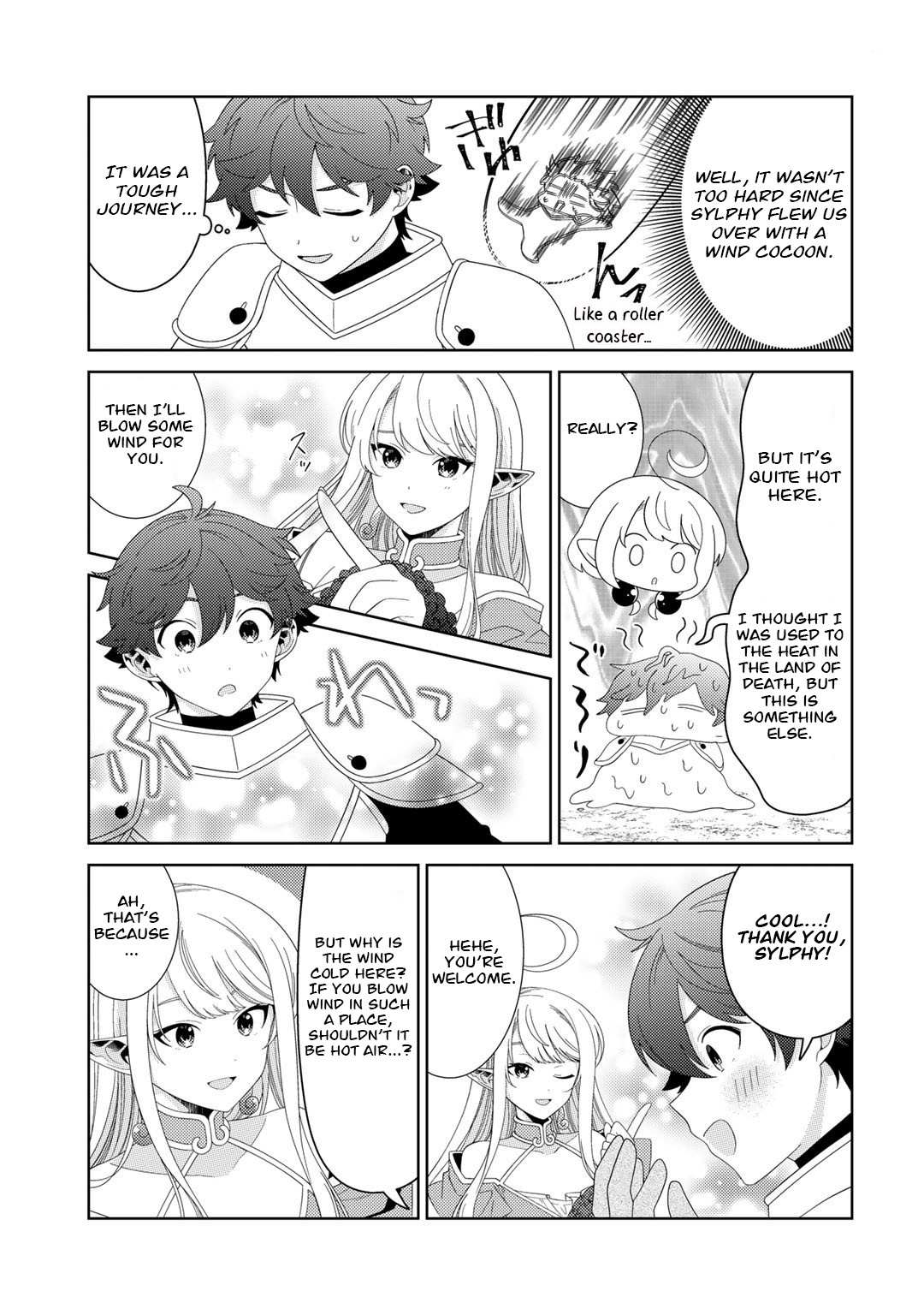 Seirei-tachi no Rakuen to Risou no Isekai Seikatsu Chapter 49 page 7 - 