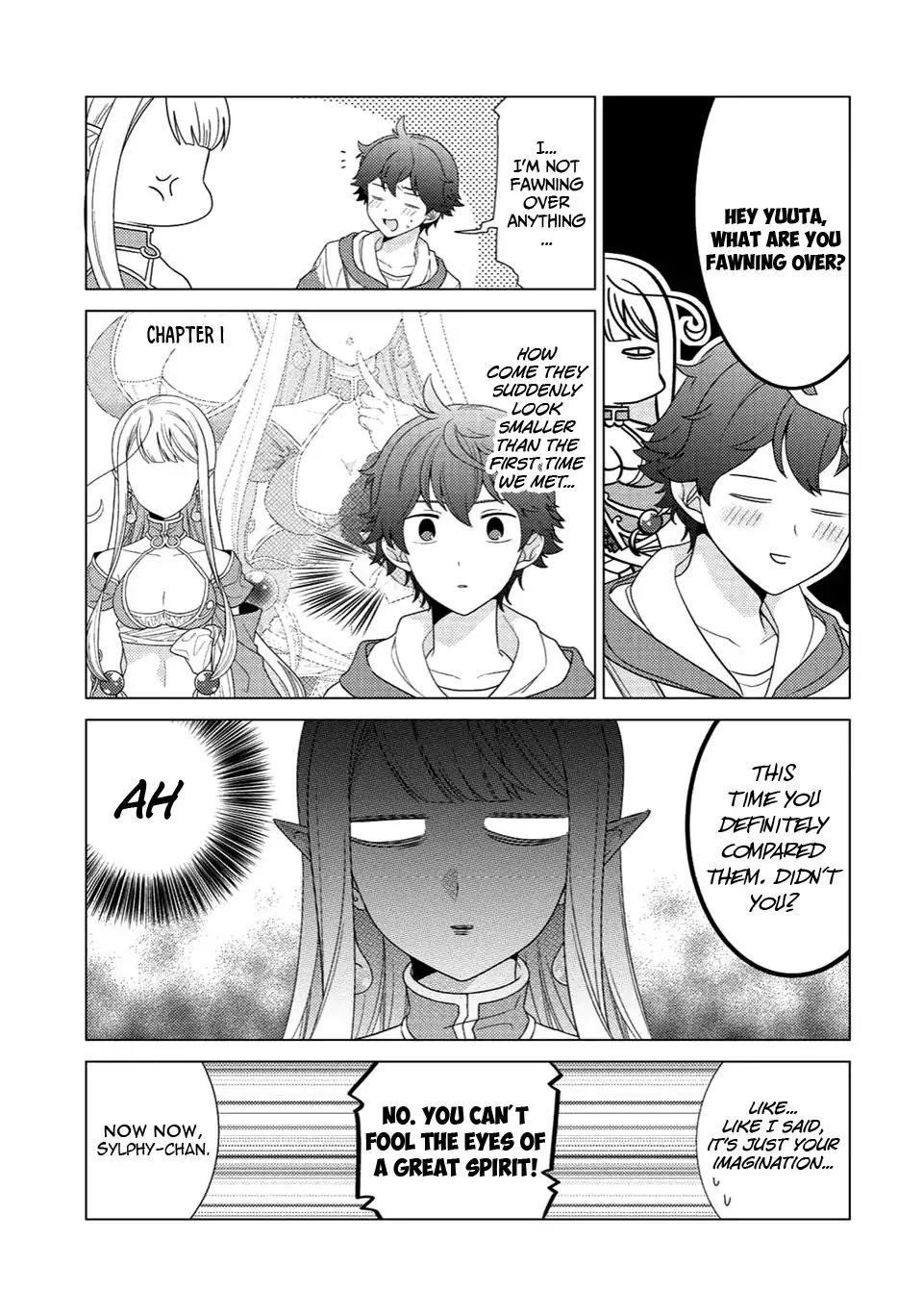 Seirei-tachi no Rakuen to Risou no Isekai Seikatsu Chapter 5 page 12 - 