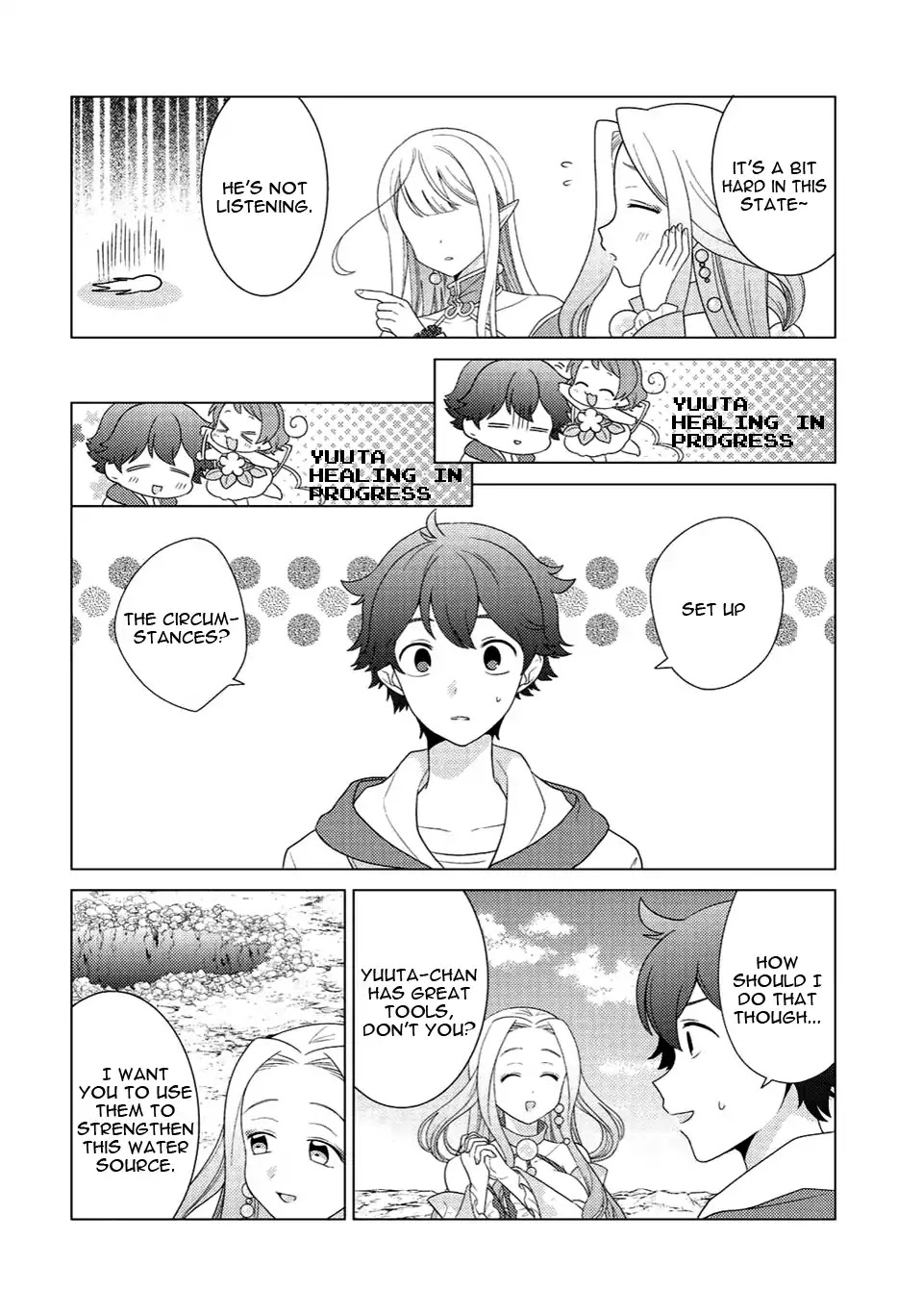 Seirei-tachi no Rakuen to Risou no Isekai Seikatsu Chapter 5 page 17 - 