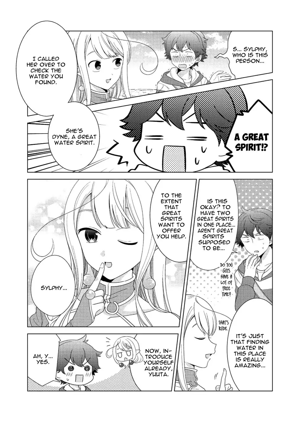 Seirei-tachi no Rakuen to Risou no Isekai Seikatsu Chapter 5 page 6 - 