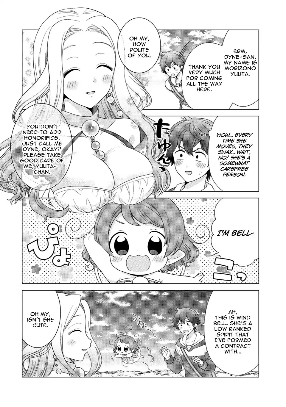 Seirei-tachi no Rakuen to Risou no Isekai Seikatsu Chapter 5 page 7 - 