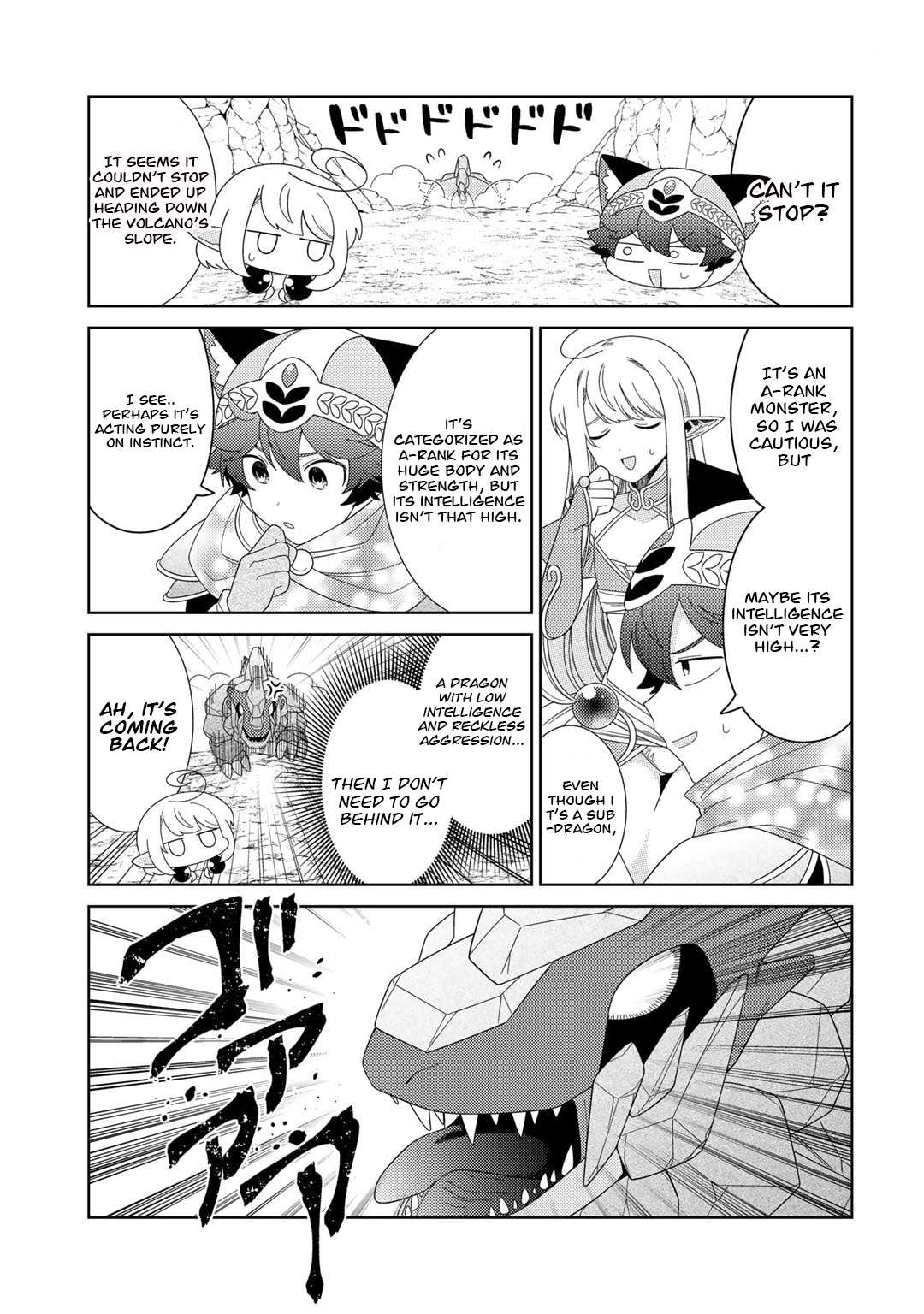 Seirei-tachi no Rakuen to Risou no Isekai Seikatsu Chapter 52 page 3 - 