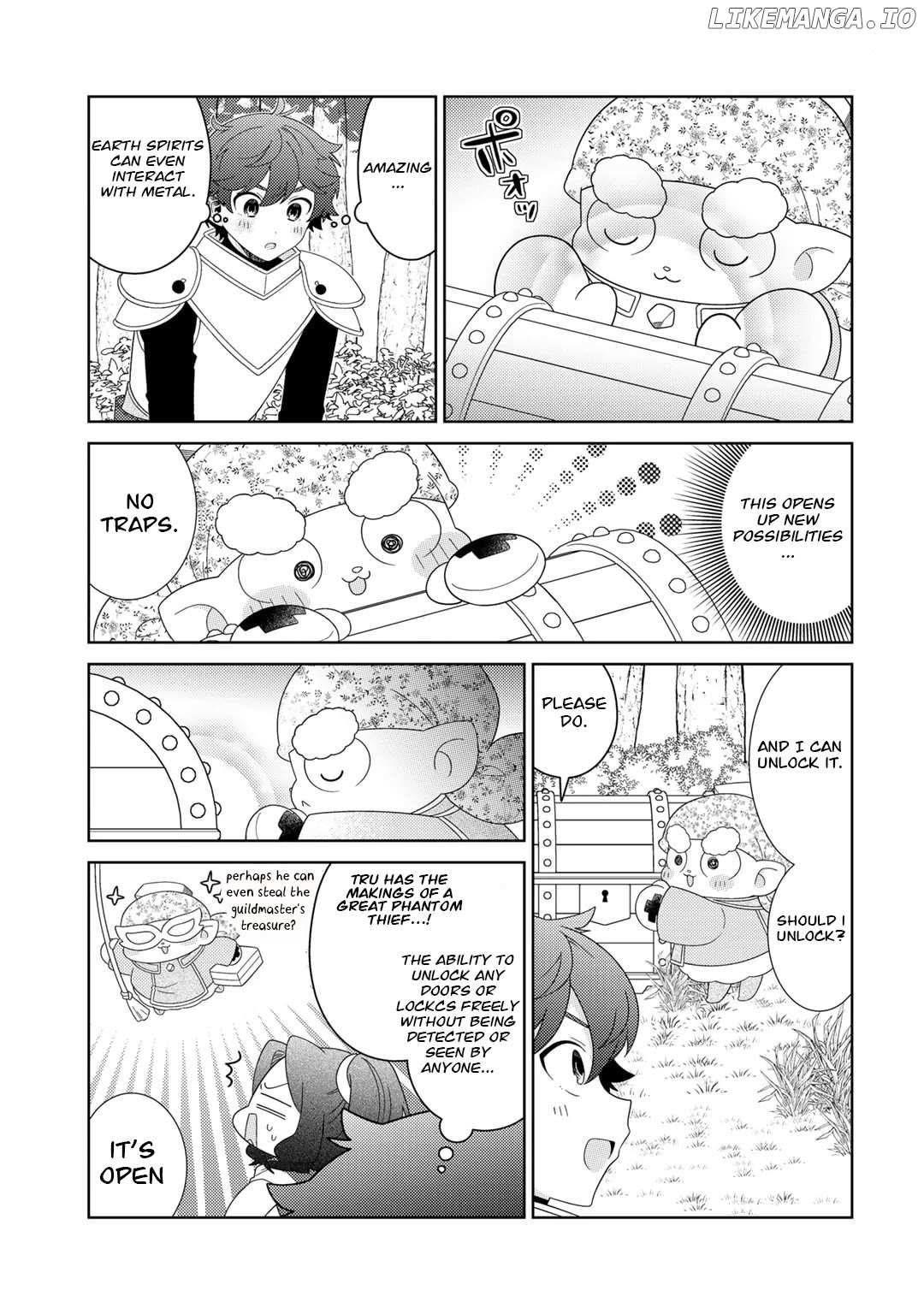 Seirei-tachi no Rakuen to Risou no Isekai Seikatsu Chapter 53 page 13 - 
