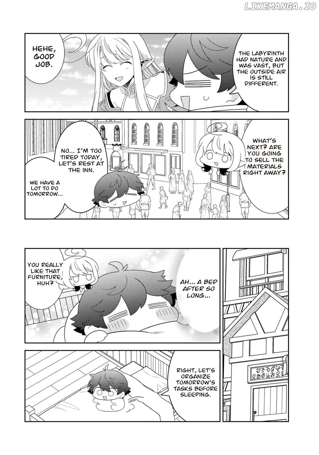 Seirei-tachi no Rakuen to Risou no Isekai Seikatsu Chapter 53 page 18 - 