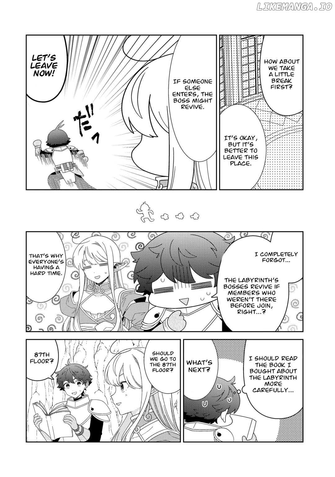 Seirei-tachi no Rakuen to Risou no Isekai Seikatsu Chapter 53 page 4 - 