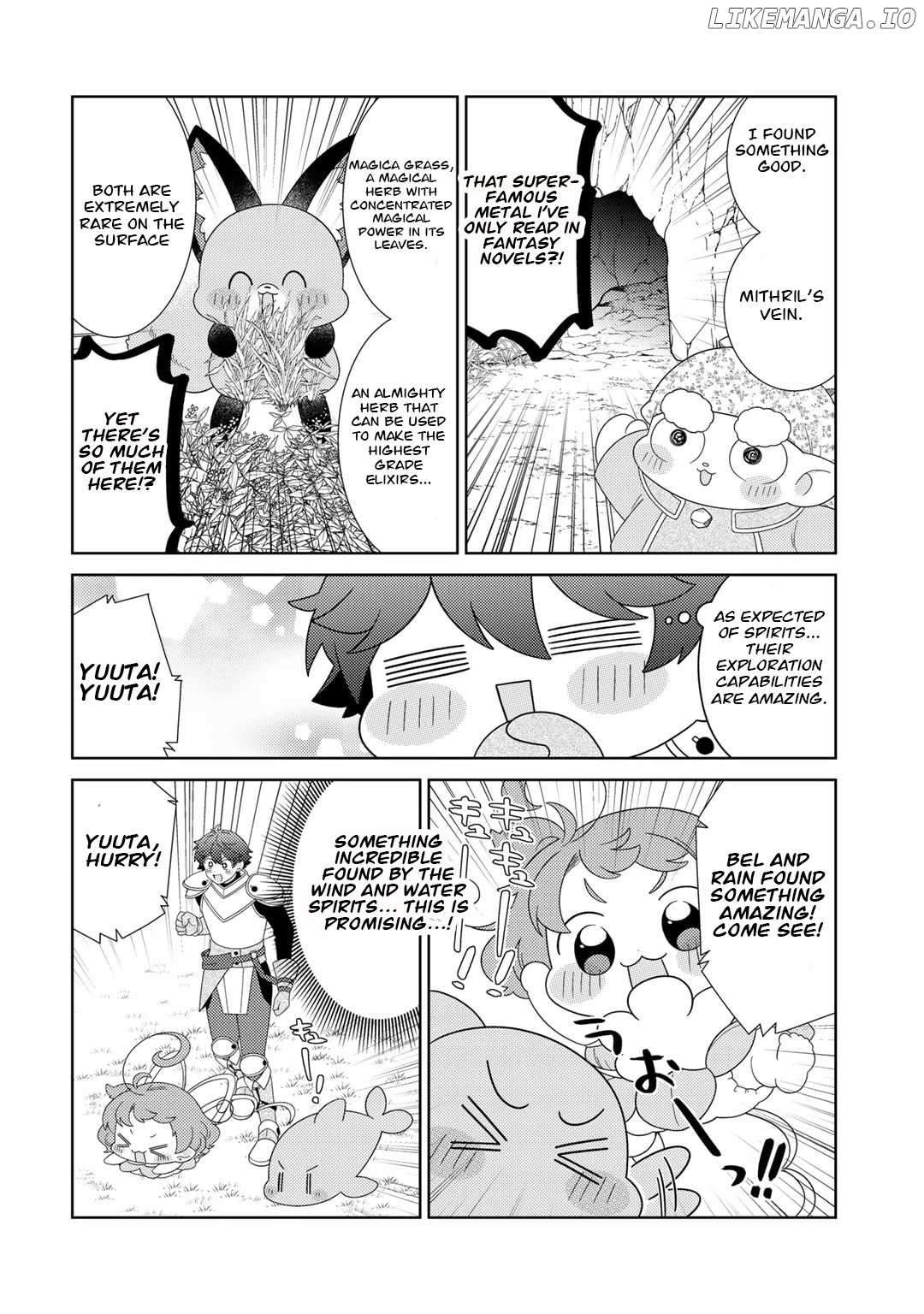Seirei-tachi no Rakuen to Risou no Isekai Seikatsu Chapter 53 page 10 - 