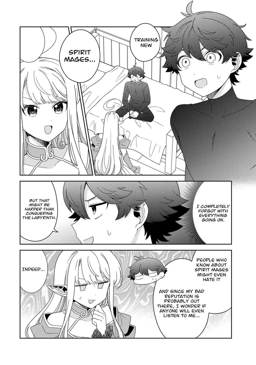 Seirei-tachi no Rakuen to Risou no Isekai Seikatsu Chapter 54 page 2 - 