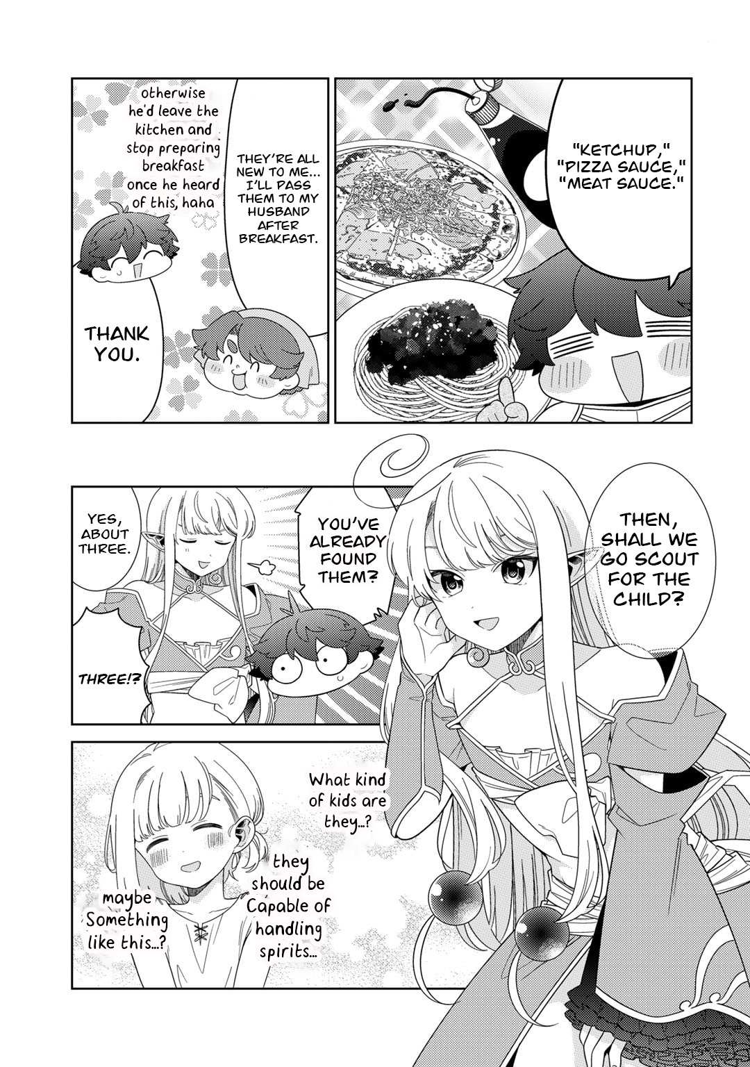Seirei-tachi no Rakuen to Risou no Isekai Seikatsu Chapter 54 page 9 - 