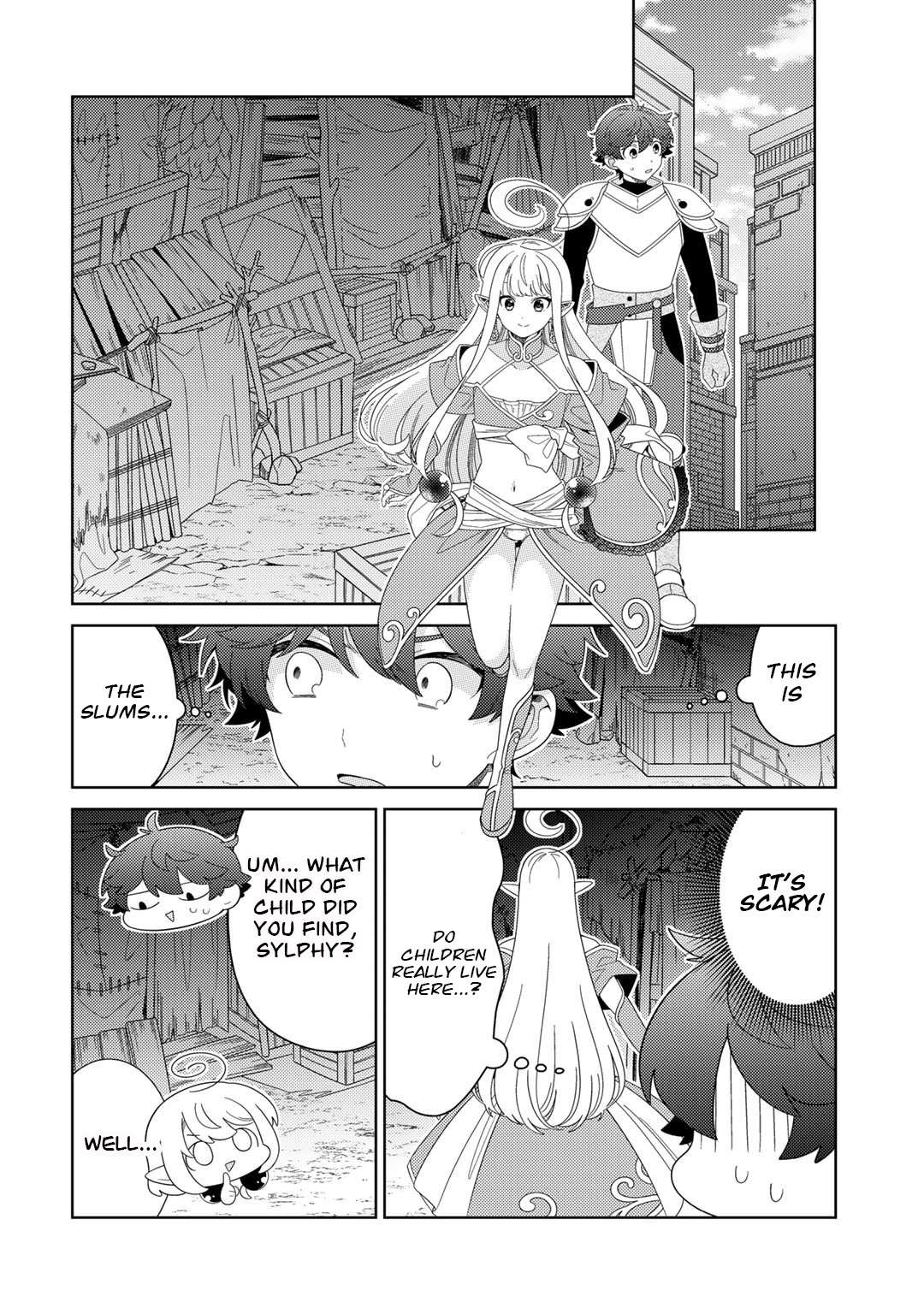 Seirei-tachi no Rakuen to Risou no Isekai Seikatsu Chapter 54 page 10 - 
