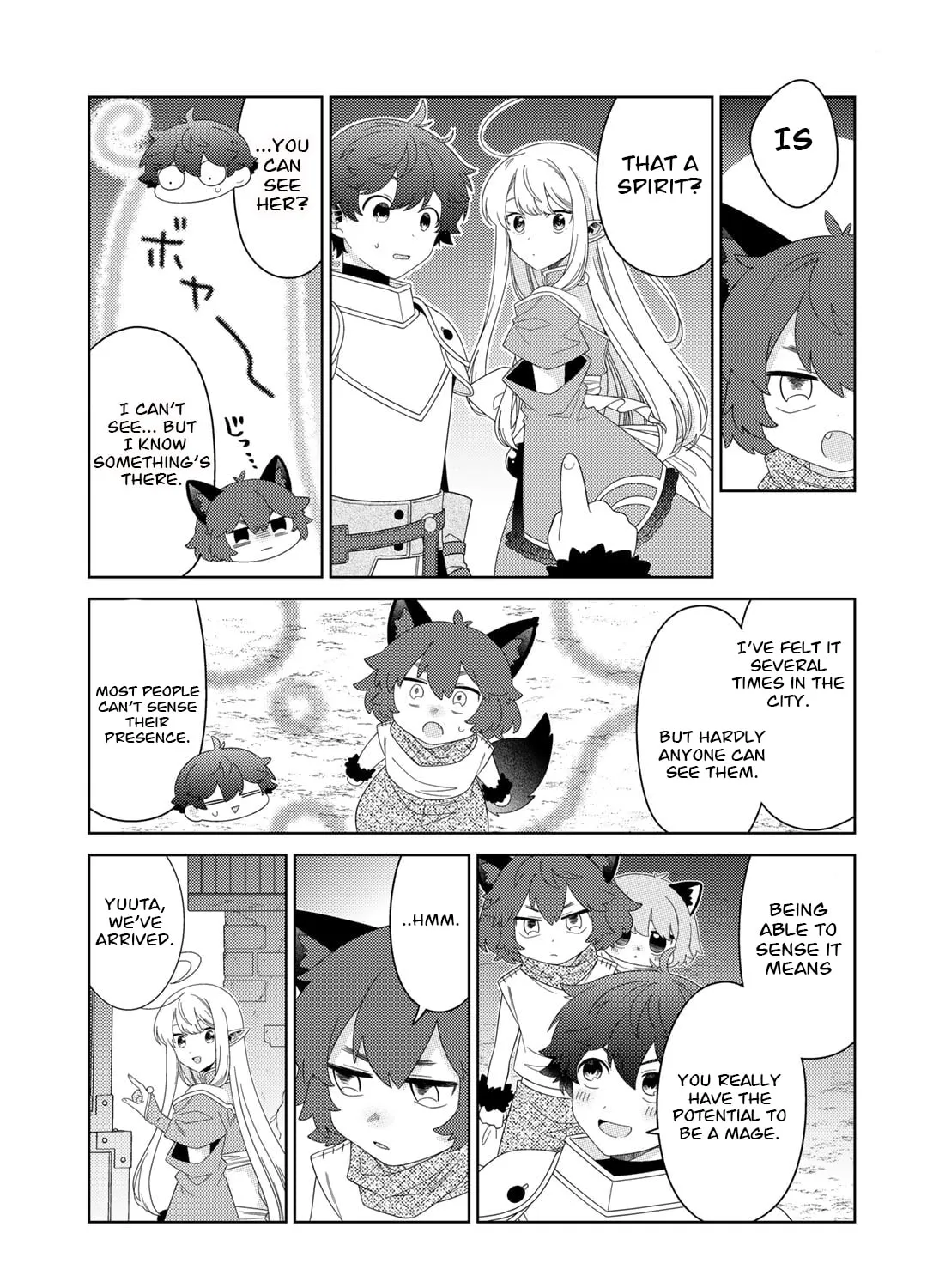 Seirei-tachi no Rakuen to Risou no Isekai Seikatsu Chapter 55 page 21 - 