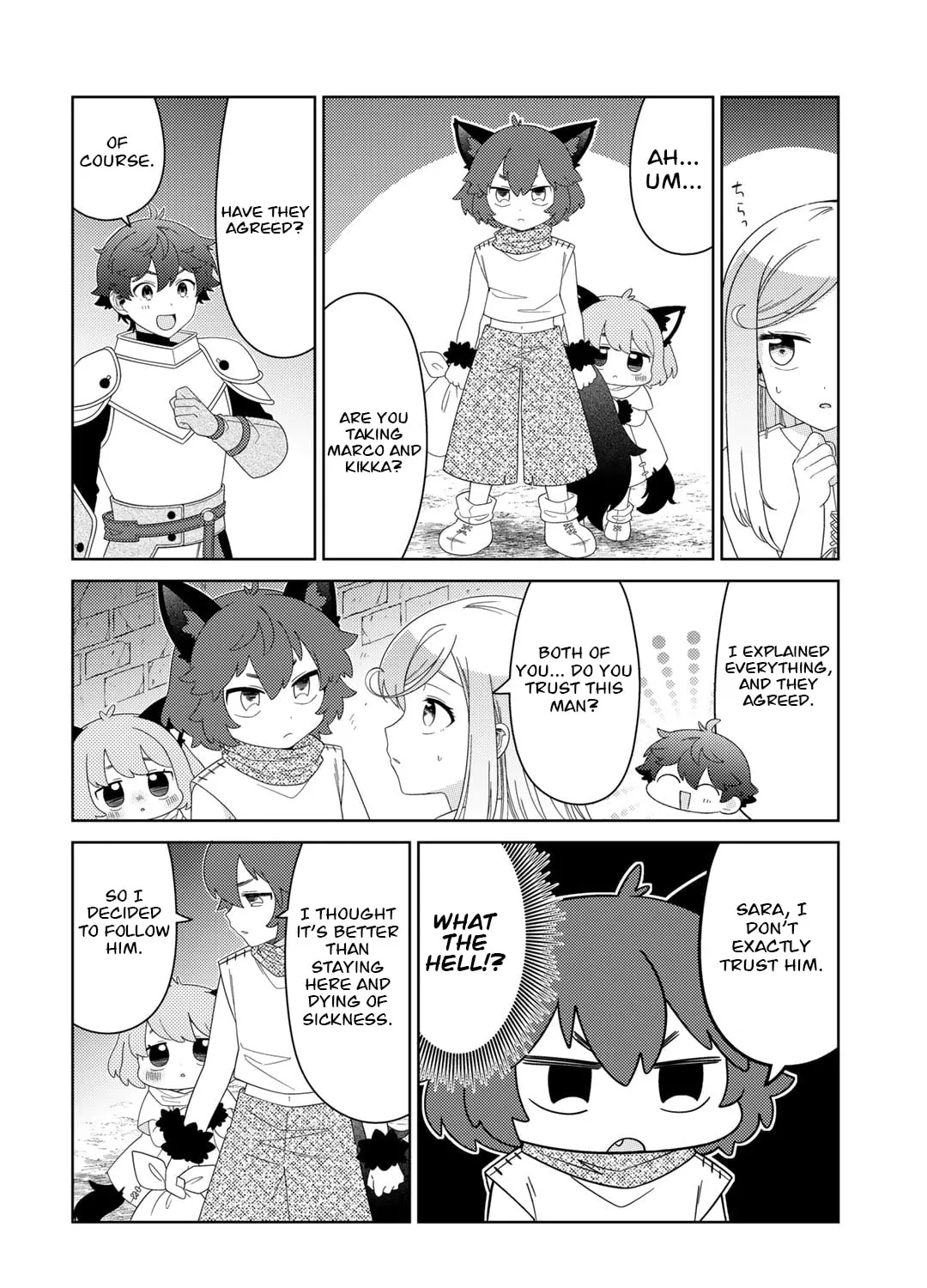 Seirei-tachi no Rakuen to Risou no Isekai Seikatsu Chapter 55 page 27 - 