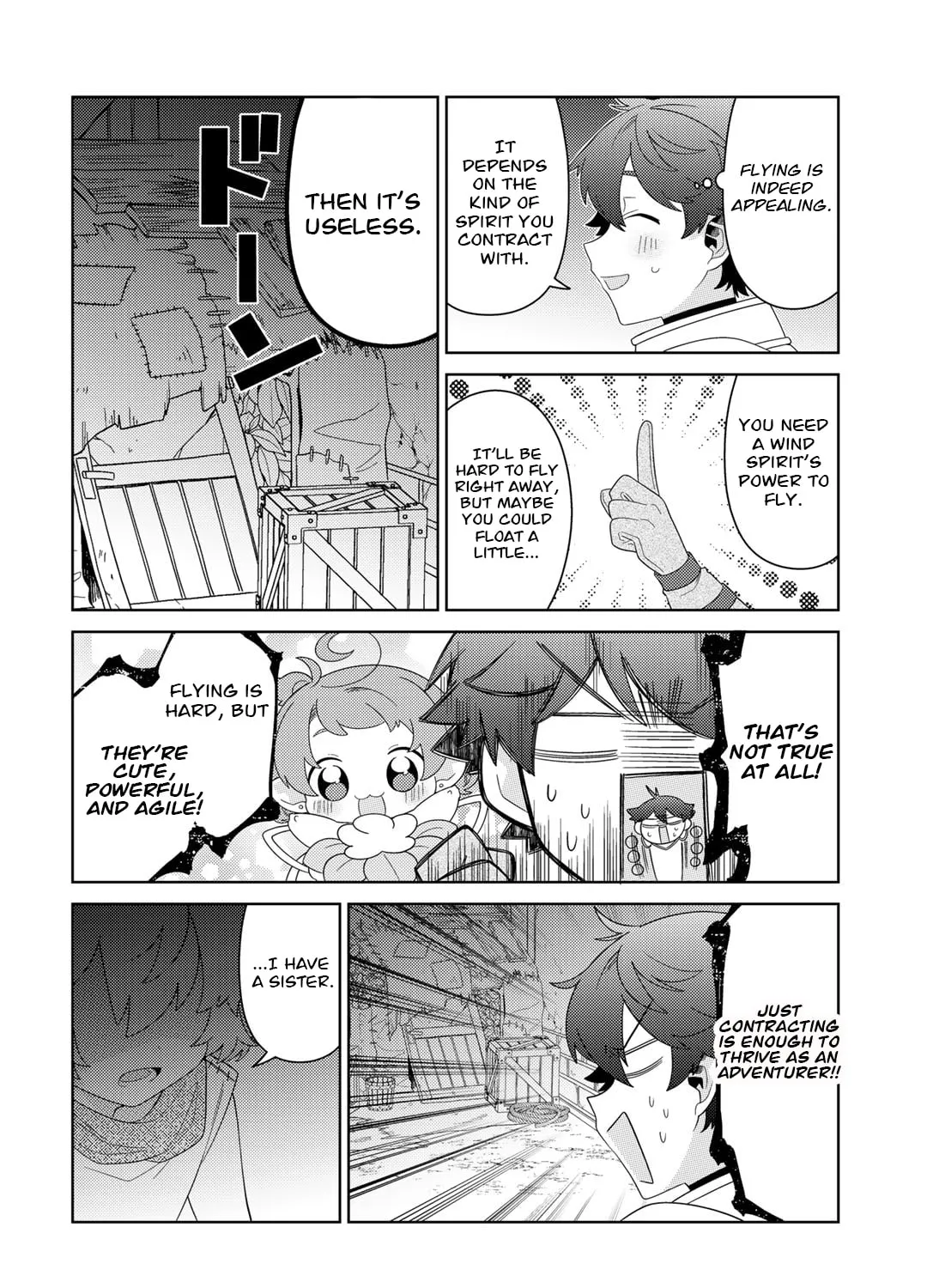 Seirei-tachi no Rakuen to Risou no Isekai Seikatsu Chapter 55 page 7 - 