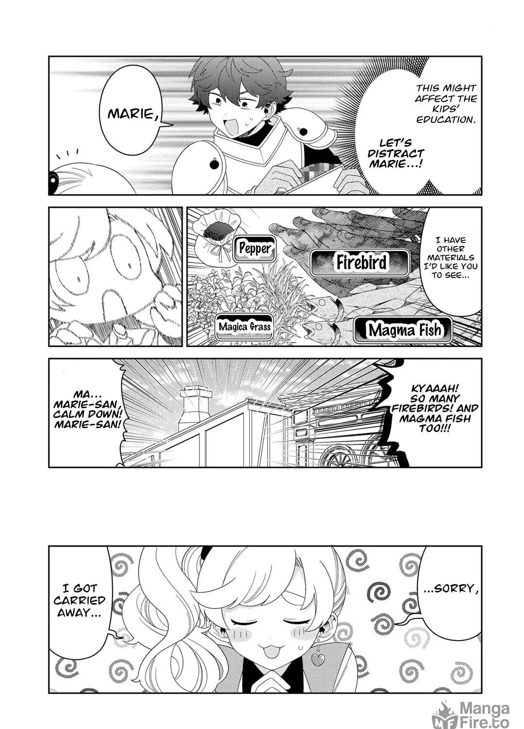 Seirei-tachi no Rakuen to Risou no Isekai Seikatsu Chapter 56 page 17 - 