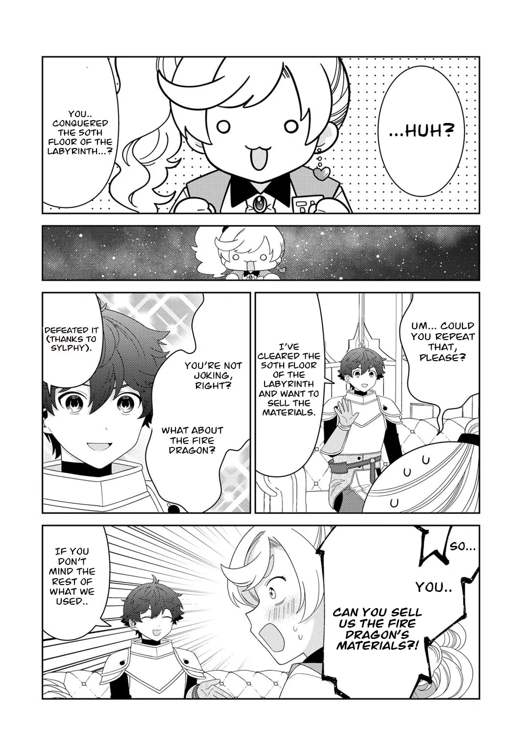 Seirei-tachi no Rakuen to Risou no Isekai Seikatsu Chapter 56 page 7 - 