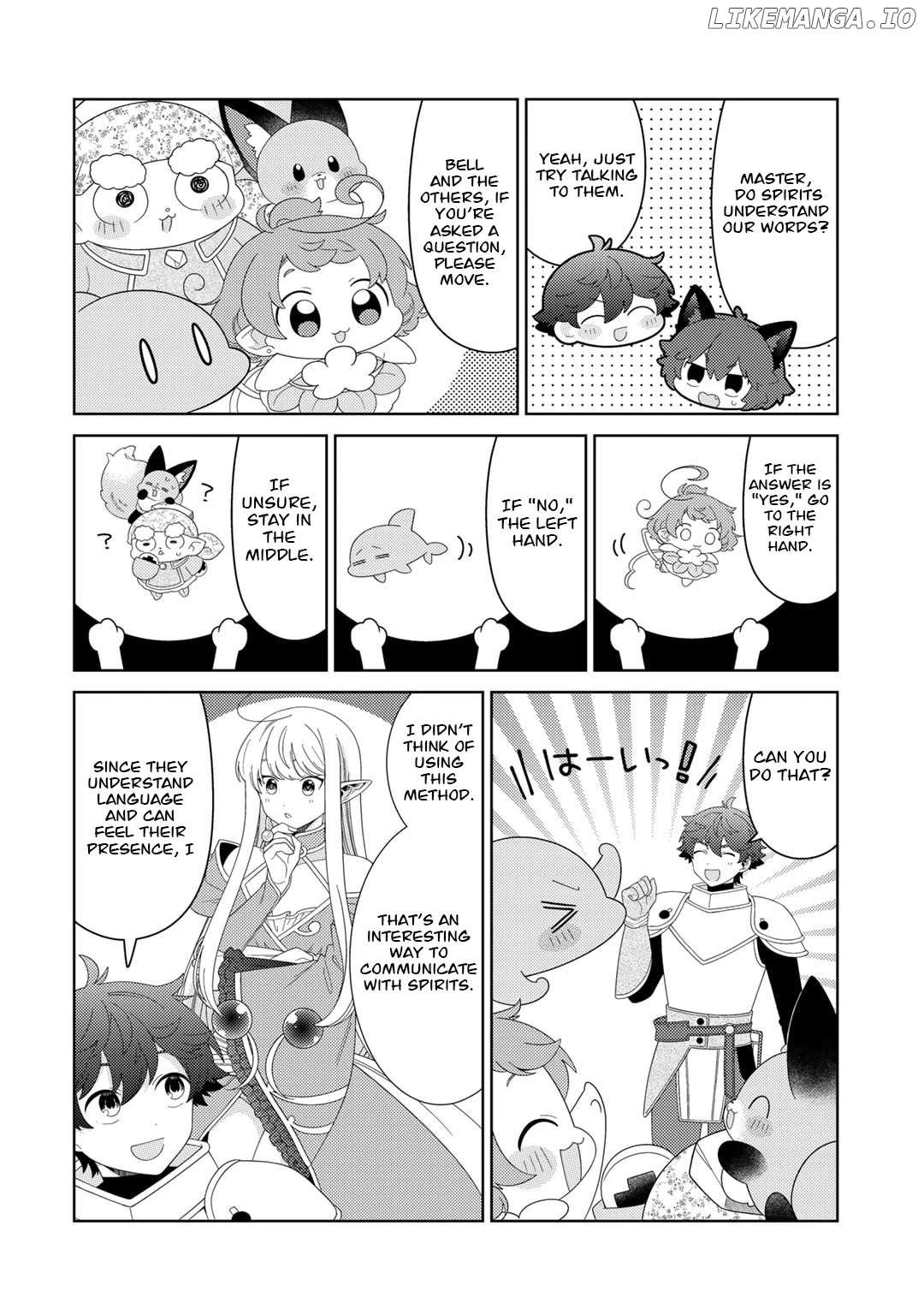 Seirei-tachi no Rakuen to Risou no Isekai Seikatsu Chapter 57 page 11 - 