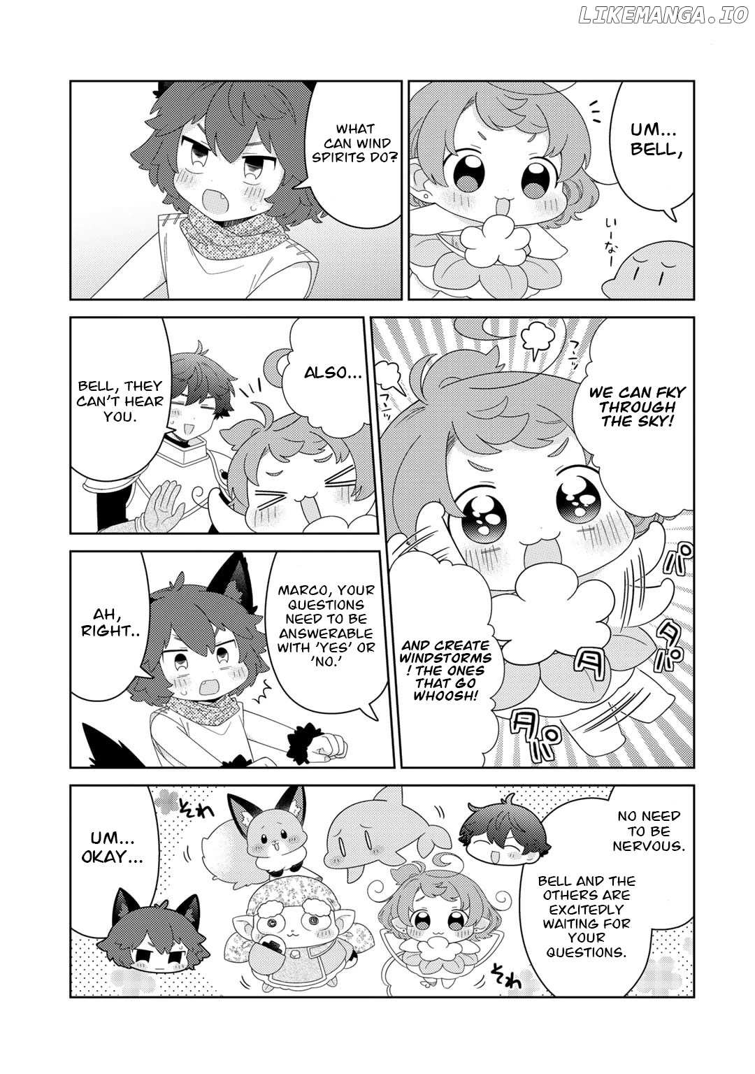Seirei-tachi no Rakuen to Risou no Isekai Seikatsu Chapter 57 page 14 - 