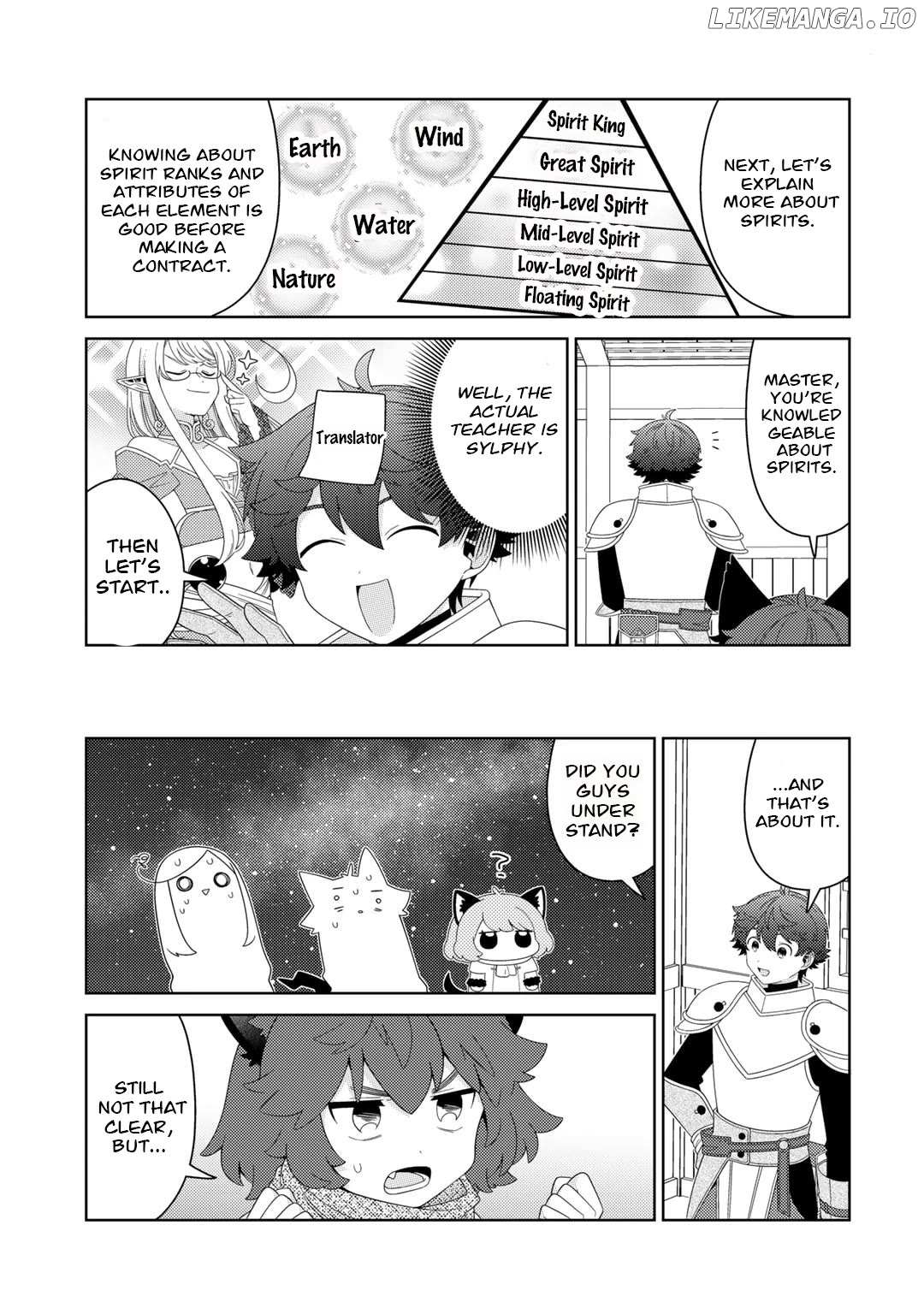 Seirei-tachi no Rakuen to Risou no Isekai Seikatsu Chapter 57 page 18 - 