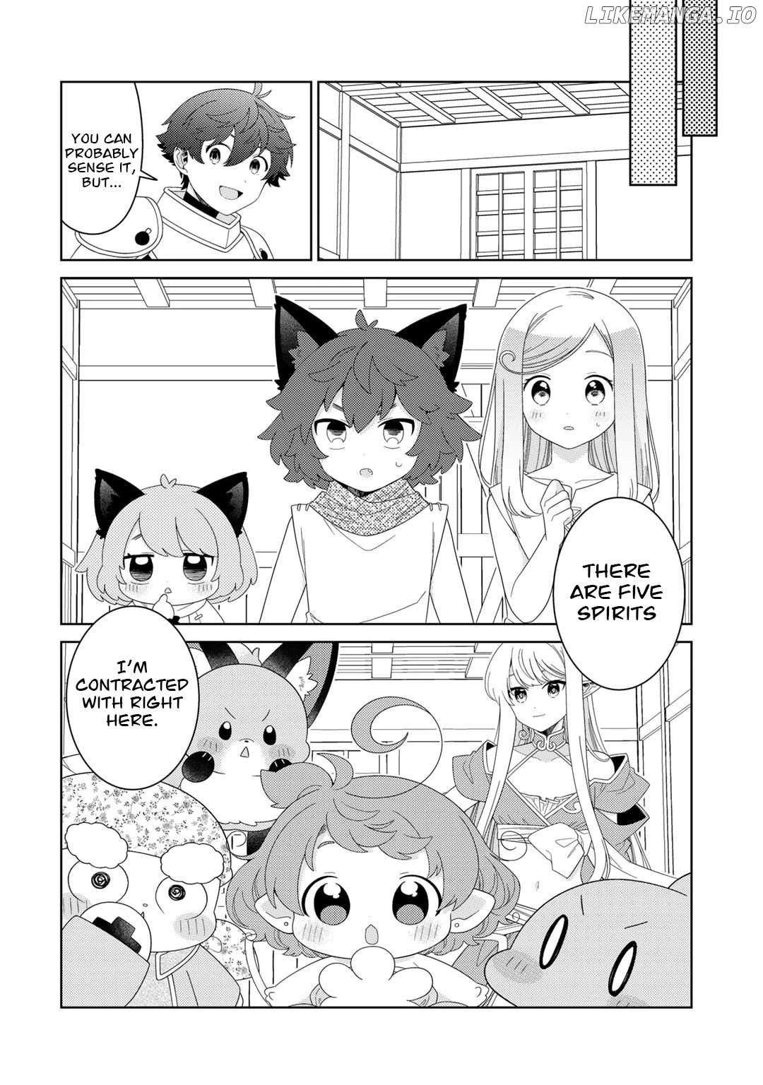 Seirei-tachi no Rakuen to Risou no Isekai Seikatsu Chapter 57 page 7 - 