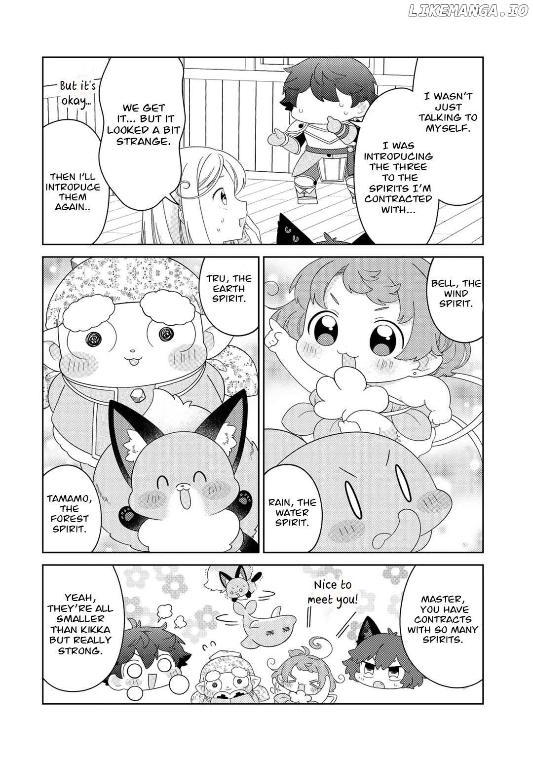 Seirei-tachi no Rakuen to Risou no Isekai Seikatsu Chapter 57 page 9 - 
