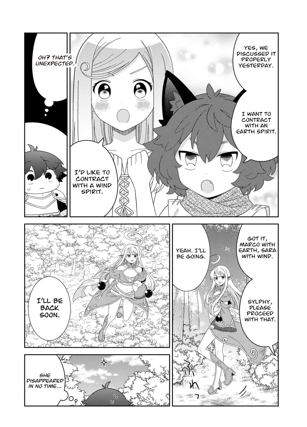 Seirei-tachi no Rakuen to Risou no Isekai Seikatsu Chapter 58 page 24 - 