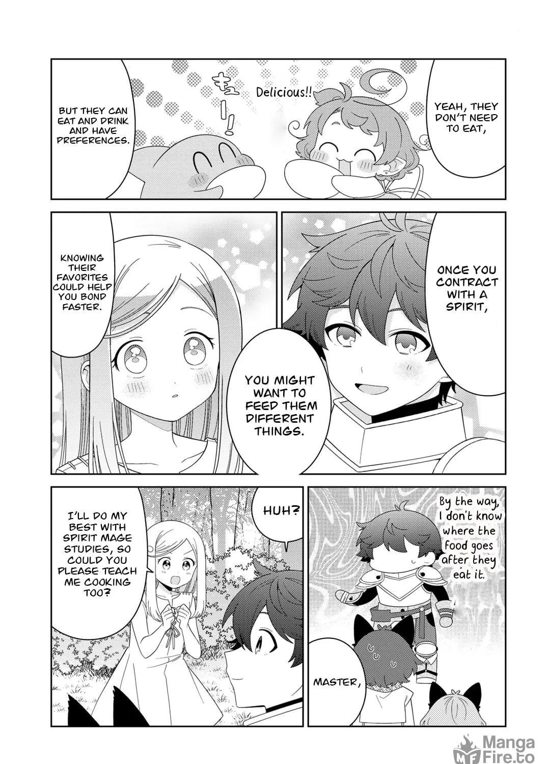 Seirei-tachi no Rakuen to Risou no Isekai Seikatsu Chapter 58 page 34 - 