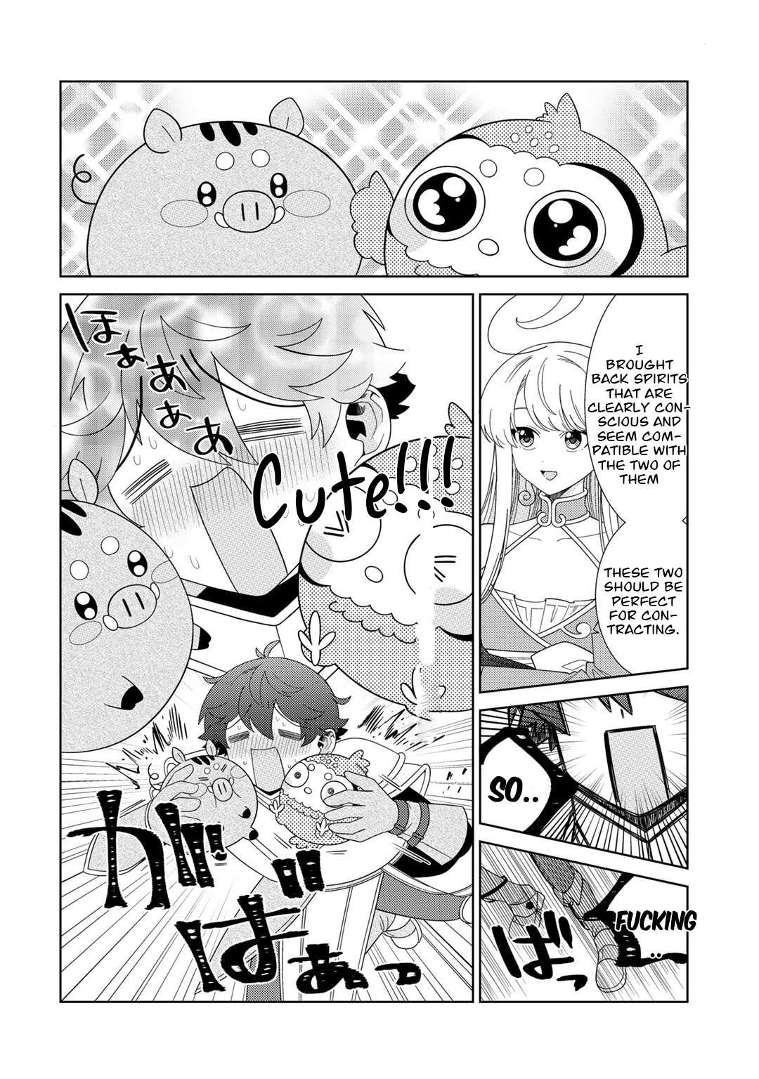 Seirei-tachi no Rakuen to Risou no Isekai Seikatsu Chapter 59 page 3 - 