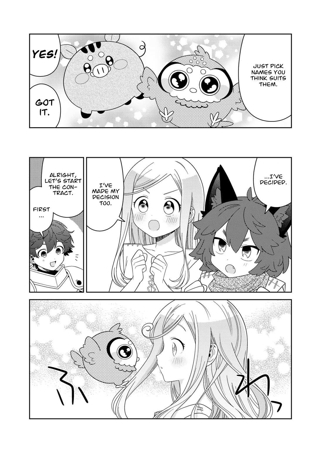 Seirei-tachi no Rakuen to Risou no Isekai Seikatsu Chapter 59 page 8 - 