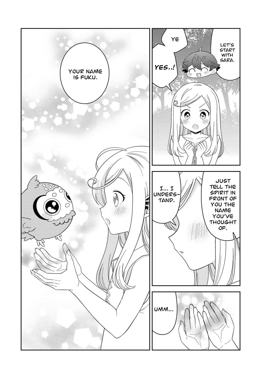 Seirei-tachi no Rakuen to Risou no Isekai Seikatsu Chapter 59 page 9 - 