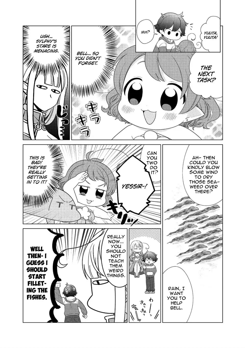 Seirei-tachi no Rakuen to Risou no Isekai Seikatsu Chapter 6 page 22 - 