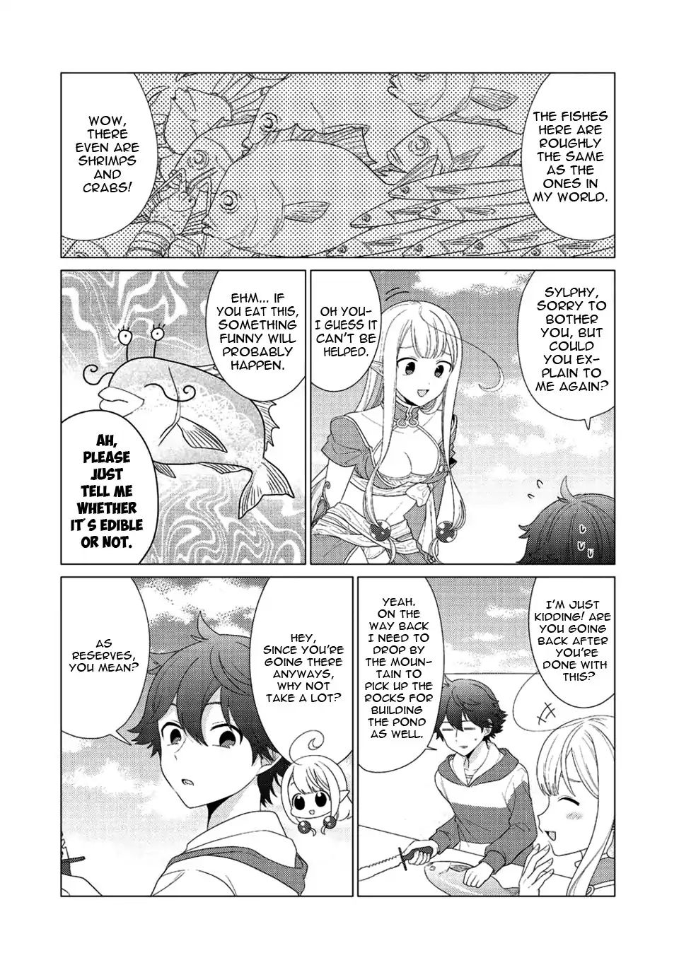 Seirei-tachi no Rakuen to Risou no Isekai Seikatsu Chapter 6 page 23 - 