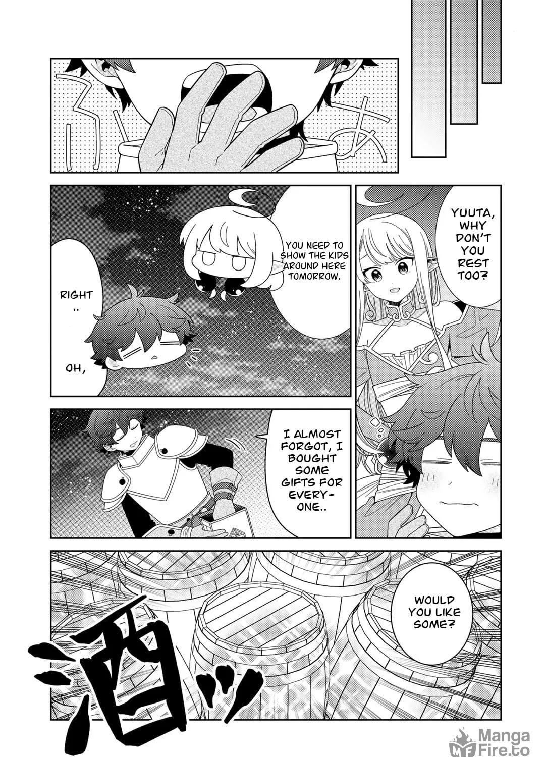 Seirei-tachi no Rakuen to Risou no Isekai Seikatsu Chapter 60 page 18 - 