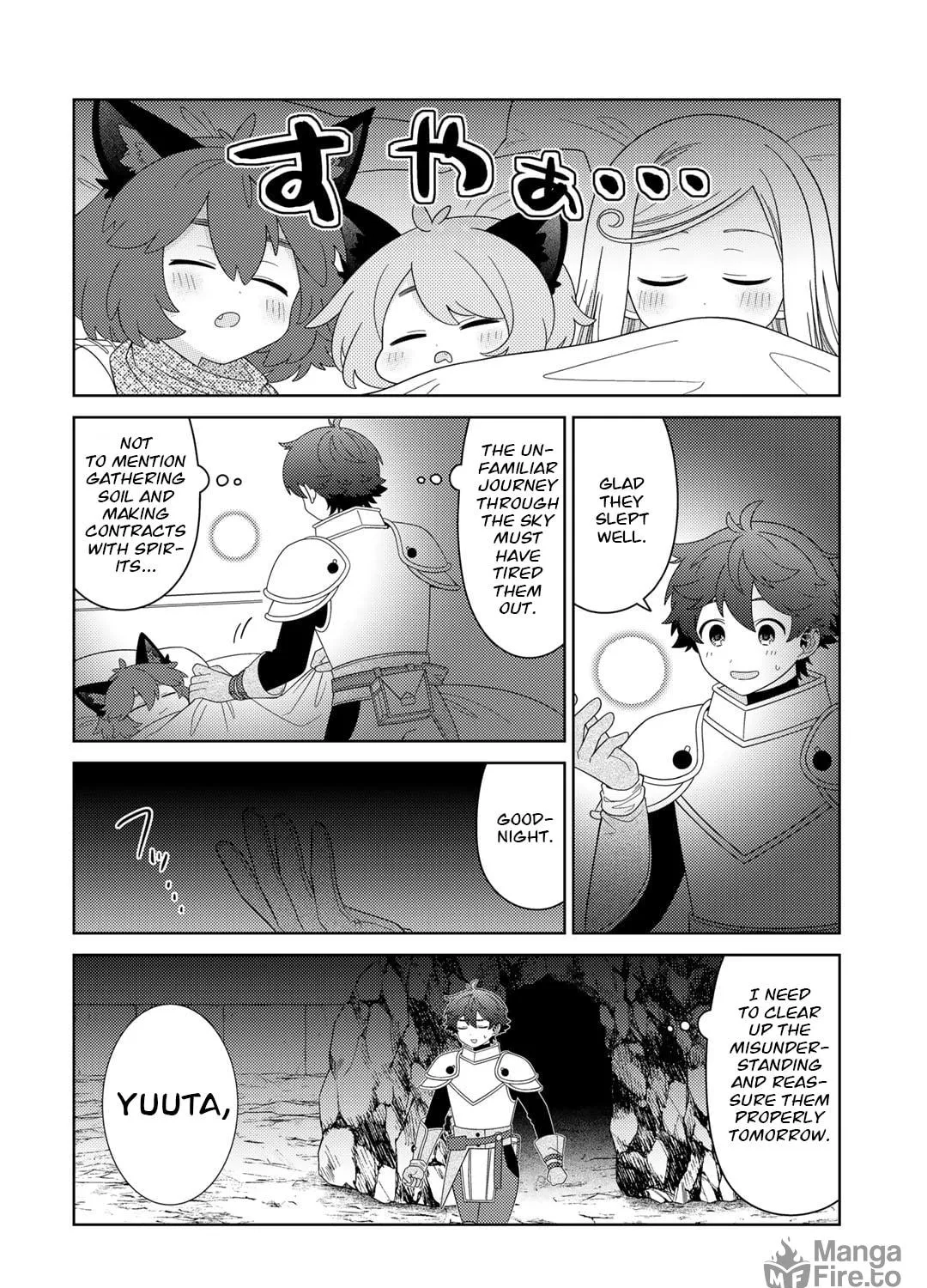 Seirei-tachi no Rakuen to Risou no Isekai Seikatsu Chapter 60 page 4 - 