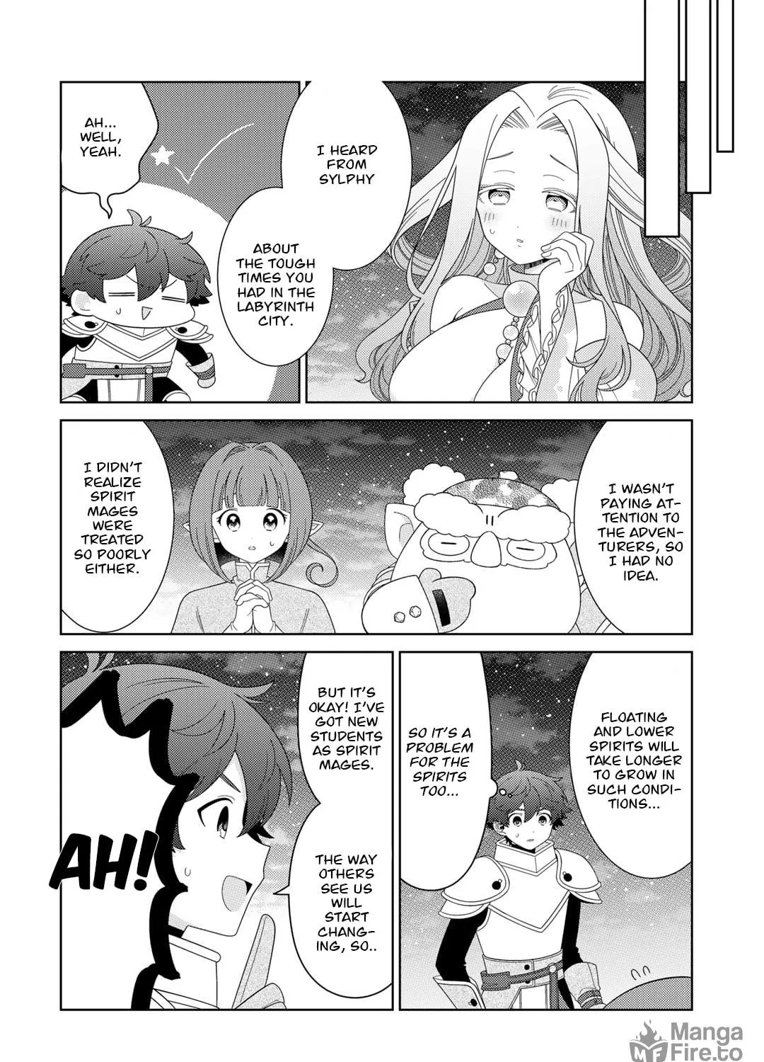 Seirei-tachi no Rakuen to Risou no Isekai Seikatsu Chapter 60 page 8 - 
