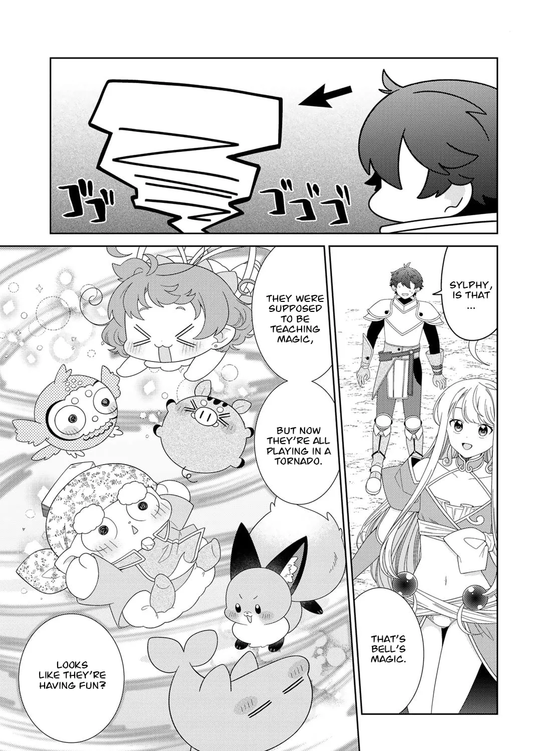 Seirei-tachi no Rakuen to Risou no Isekai Seikatsu Chapter 61 page 14 - 