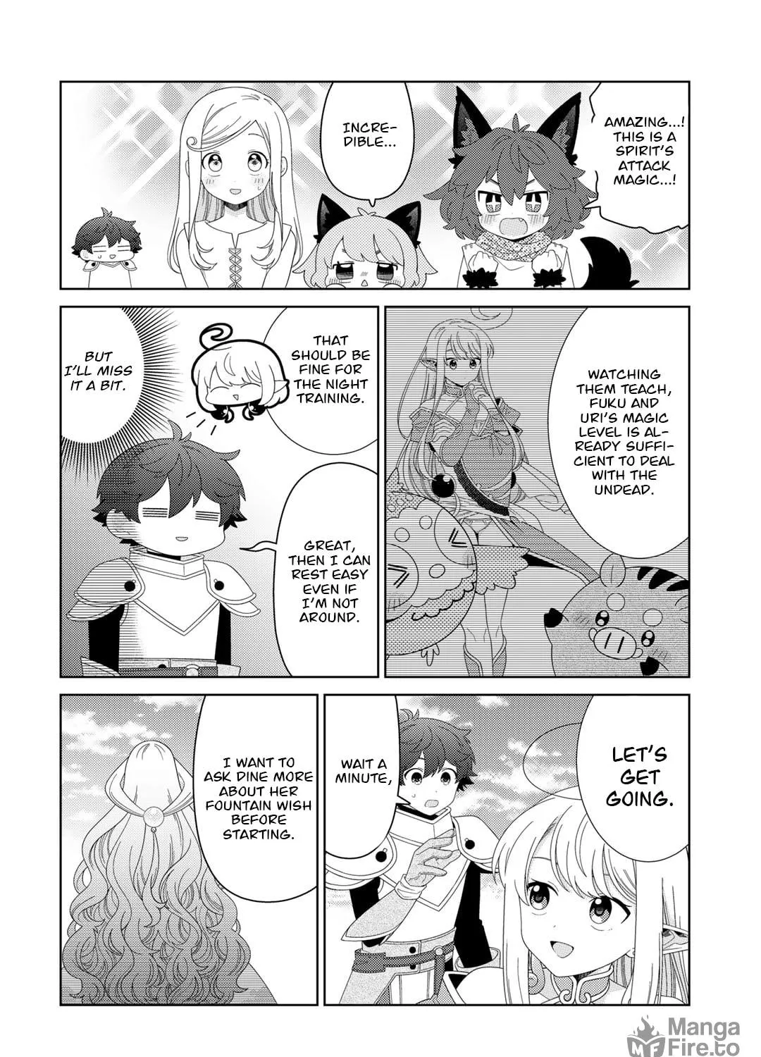 Seirei-tachi no Rakuen to Risou no Isekai Seikatsu Chapter 61 page 16 - 