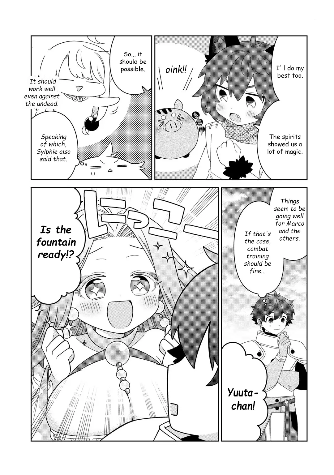 Seirei-tachi no Rakuen to Risou no Isekai Seikatsu Chapter 62 page 3 - 