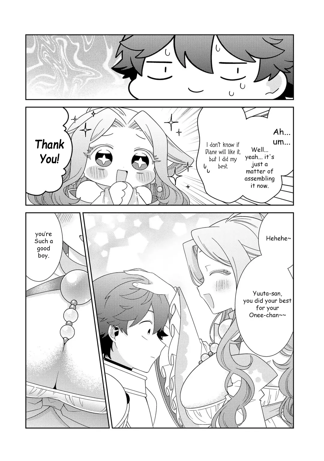 Seirei-tachi no Rakuen to Risou no Isekai Seikatsu Chapter 62 page 4 - 