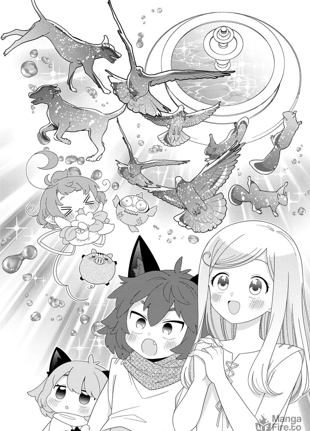 Seirei-tachi no Rakuen to Risou no Isekai Seikatsu Chapter 63 page 11 - 