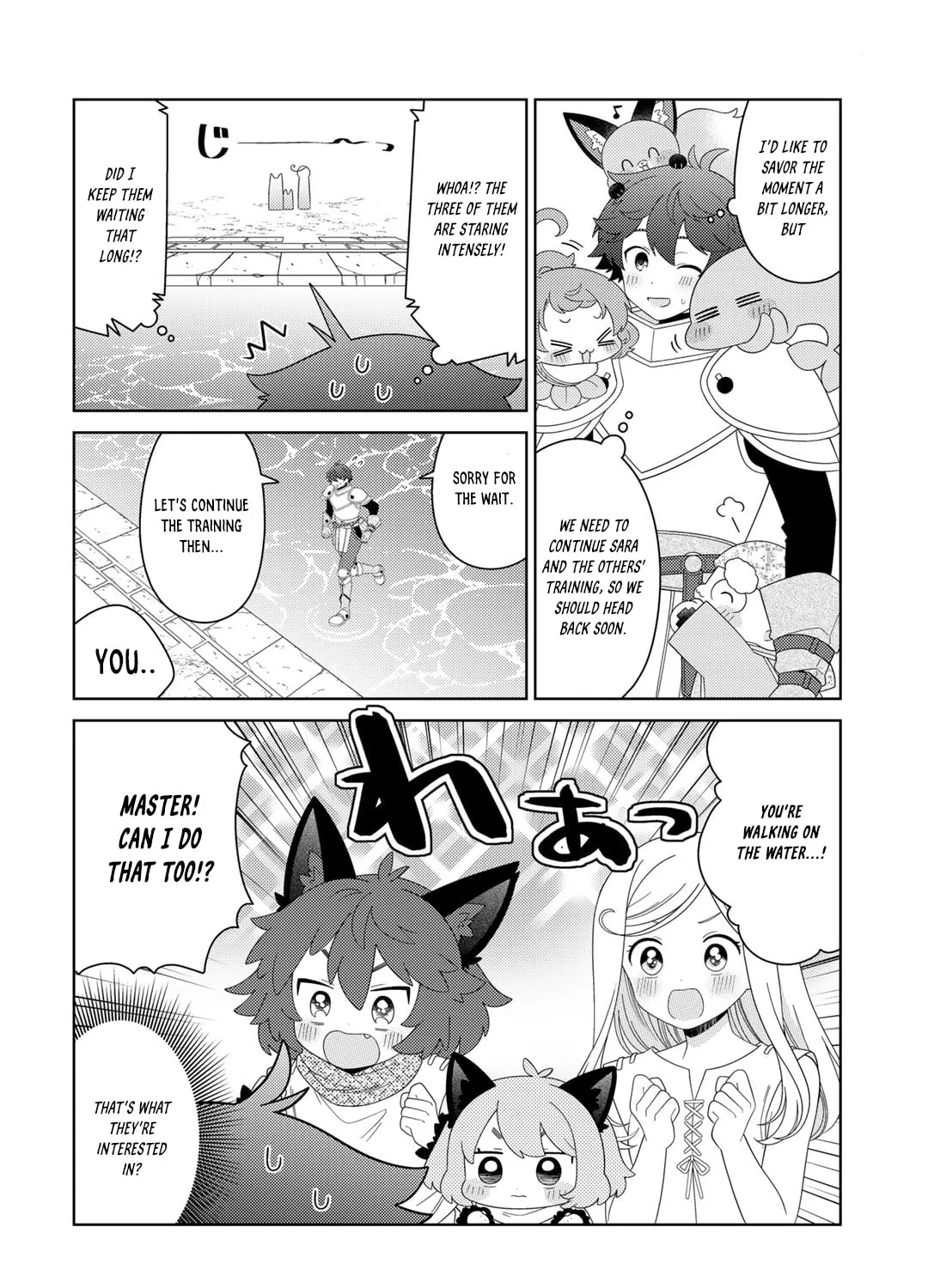 Seirei-tachi no Rakuen to Risou no Isekai Seikatsu Chapter 63 page 3 - 