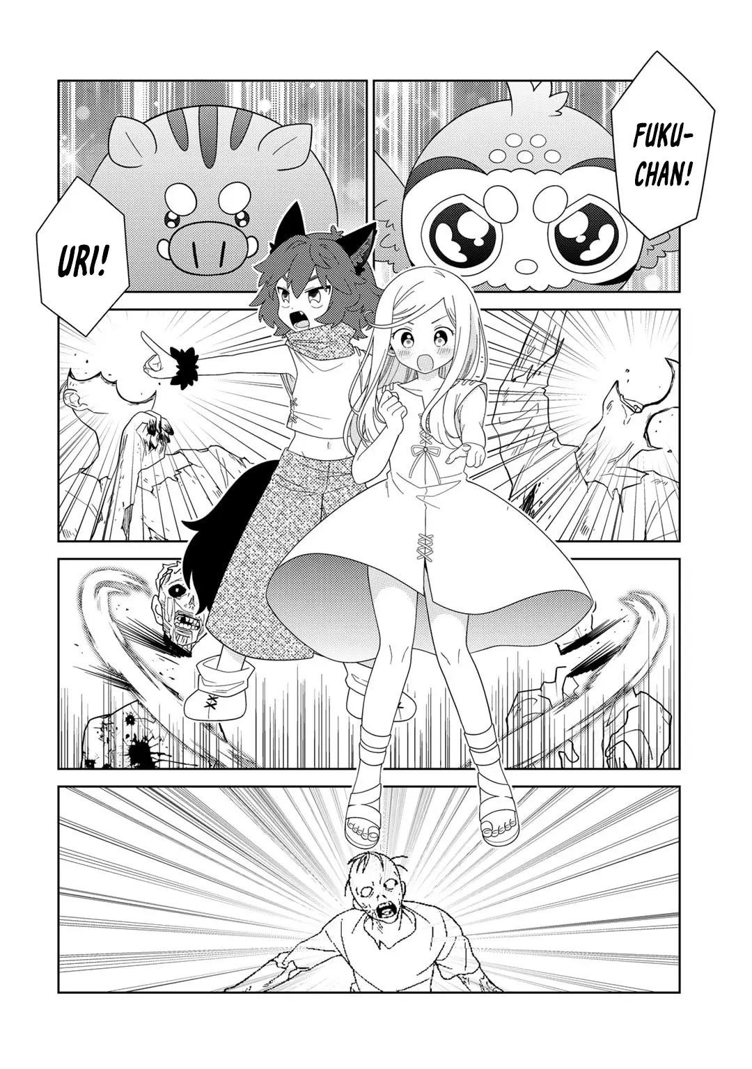 Seirei-tachi no Rakuen to Risou no Isekai Seikatsu Chapter 64 page 10 - 