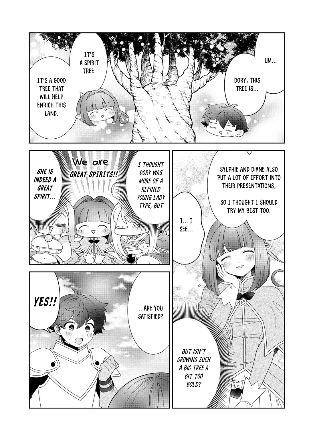 Seirei-tachi no Rakuen to Risou no Isekai Seikatsu Chapter 65 page 13 - 