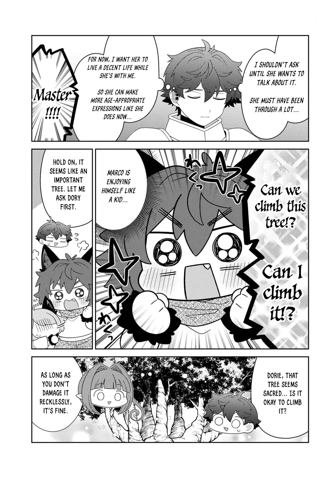 Seirei-tachi no Rakuen to Risou no Isekai Seikatsu Chapter 65 page 17 - 