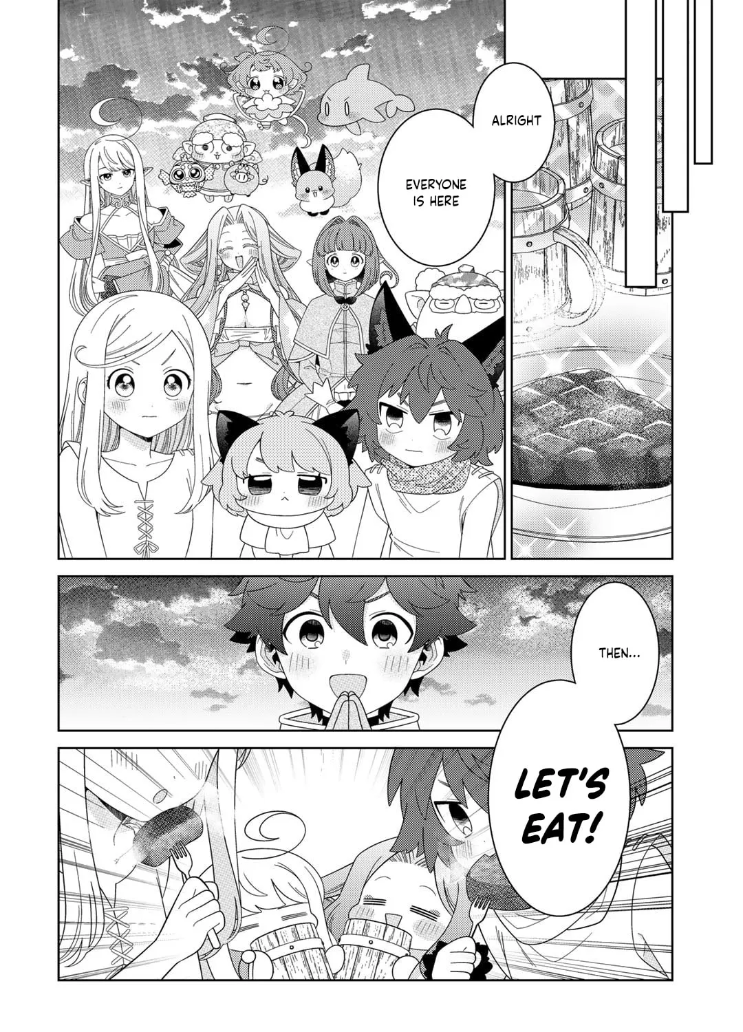 Seirei-tachi no Rakuen to Risou no Isekai Seikatsu Chapter 66 page 32 - 