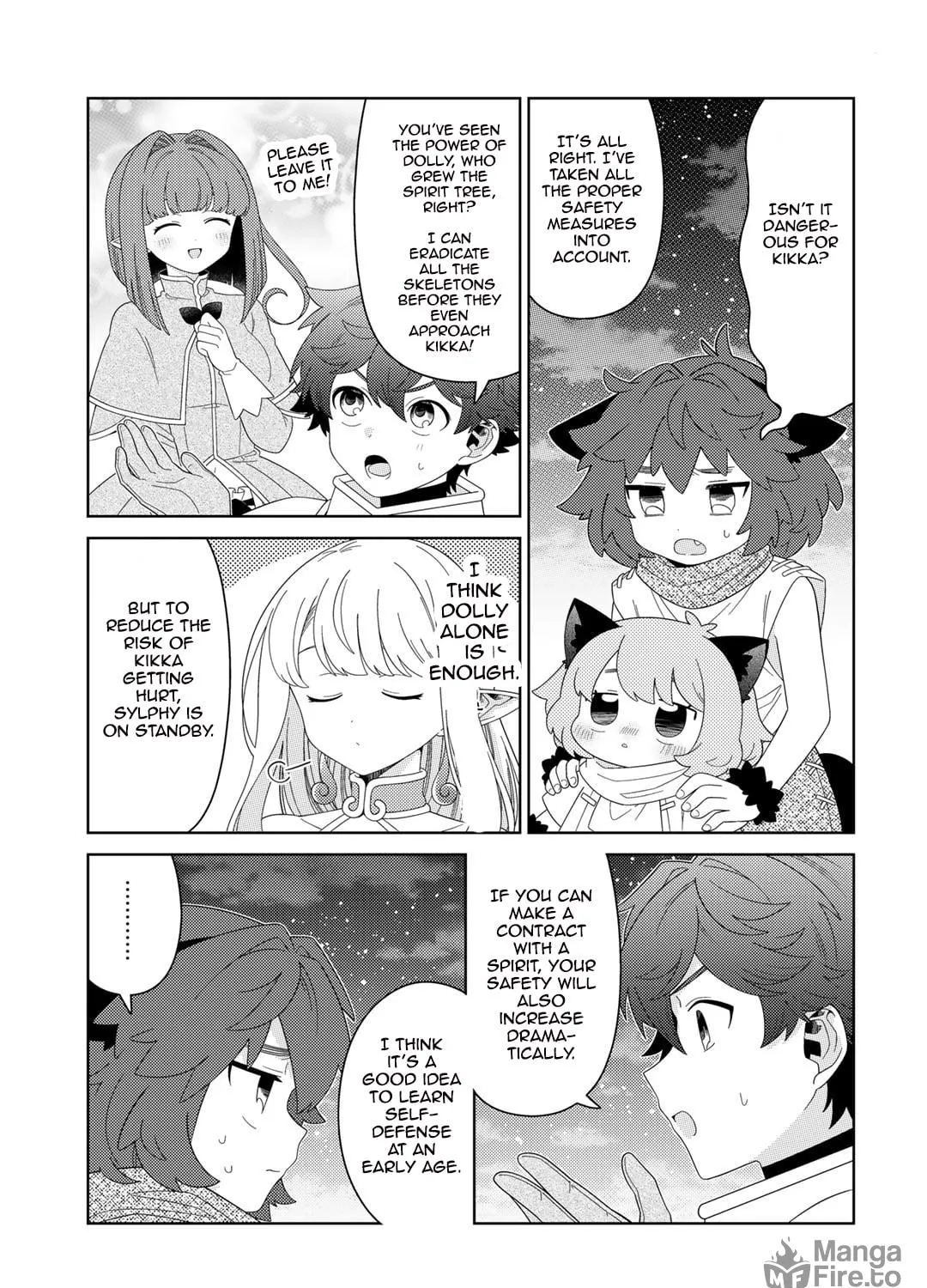Seirei-tachi no Rakuen to Risou no Isekai Seikatsu Chapter 67 page 17 - 