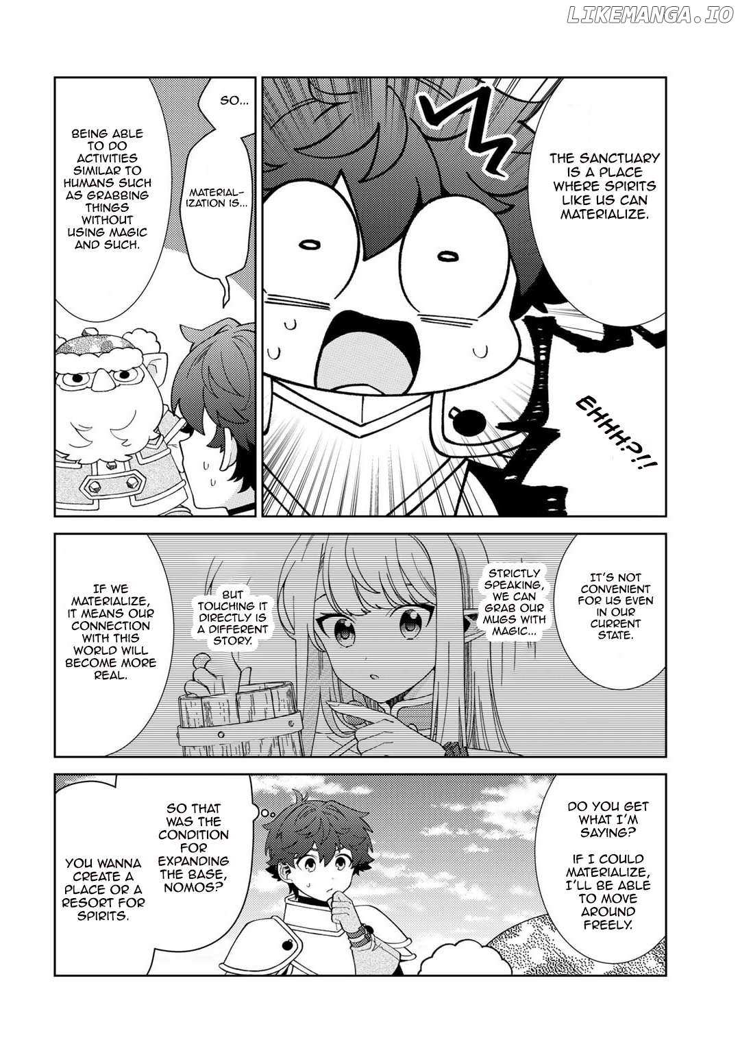 Seirei-tachi no Rakuen to Risou no Isekai Seikatsu Chapter 68 page 12 - 