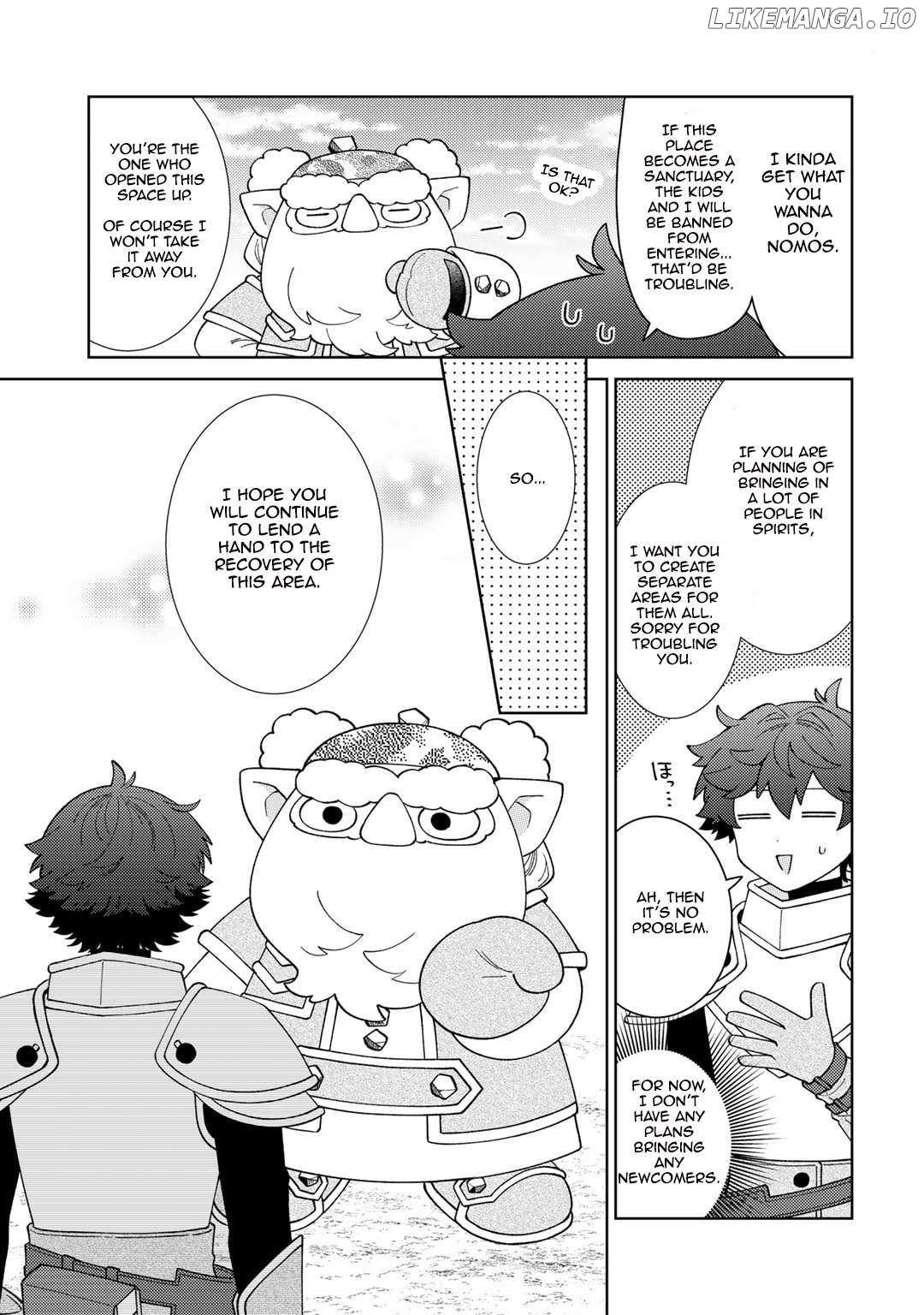Seirei-tachi no Rakuen to Risou no Isekai Seikatsu Chapter 68 page 13 - 