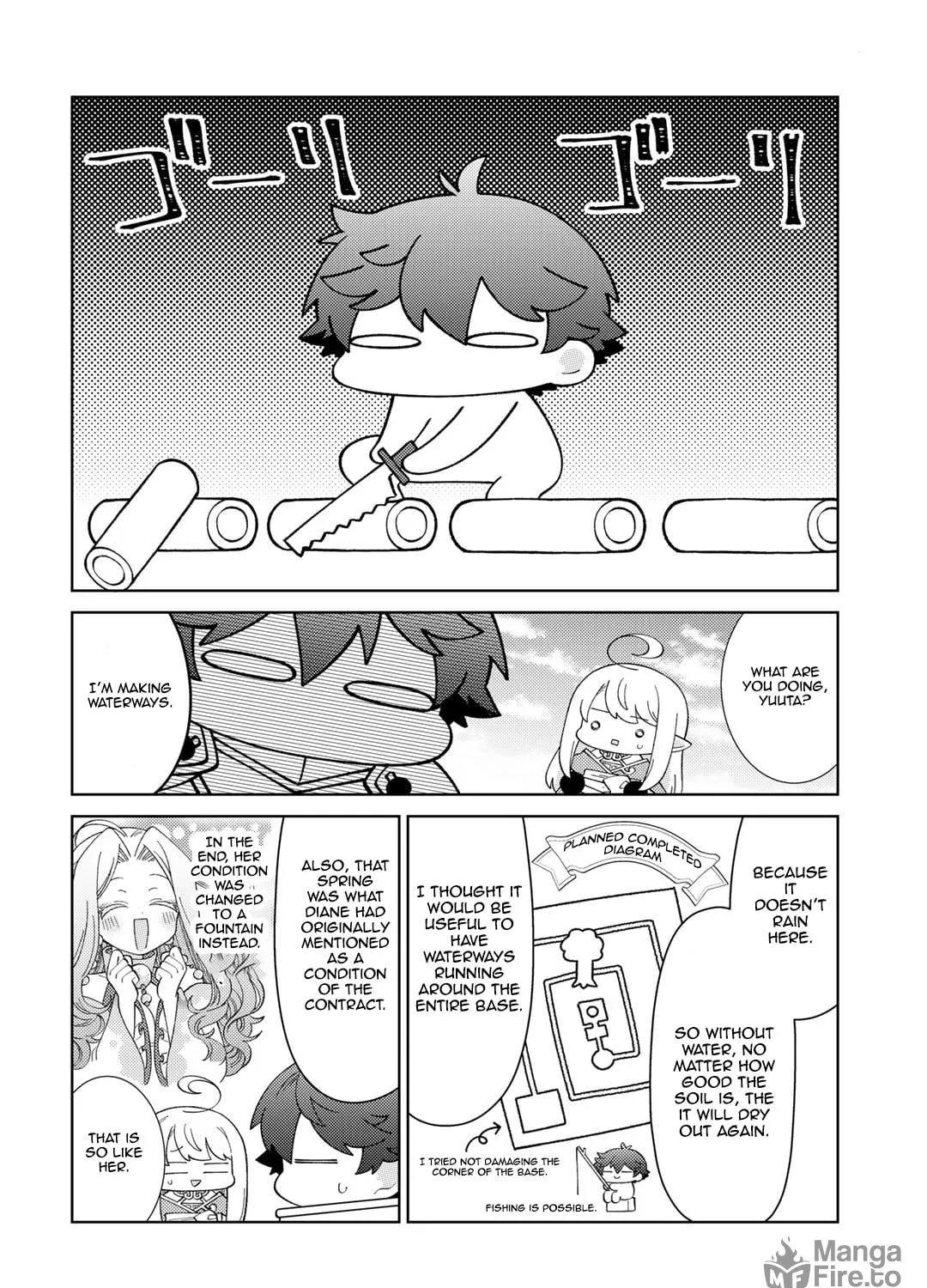 Seirei-tachi no Rakuen to Risou no Isekai Seikatsu Chapter 69 page 11 - 